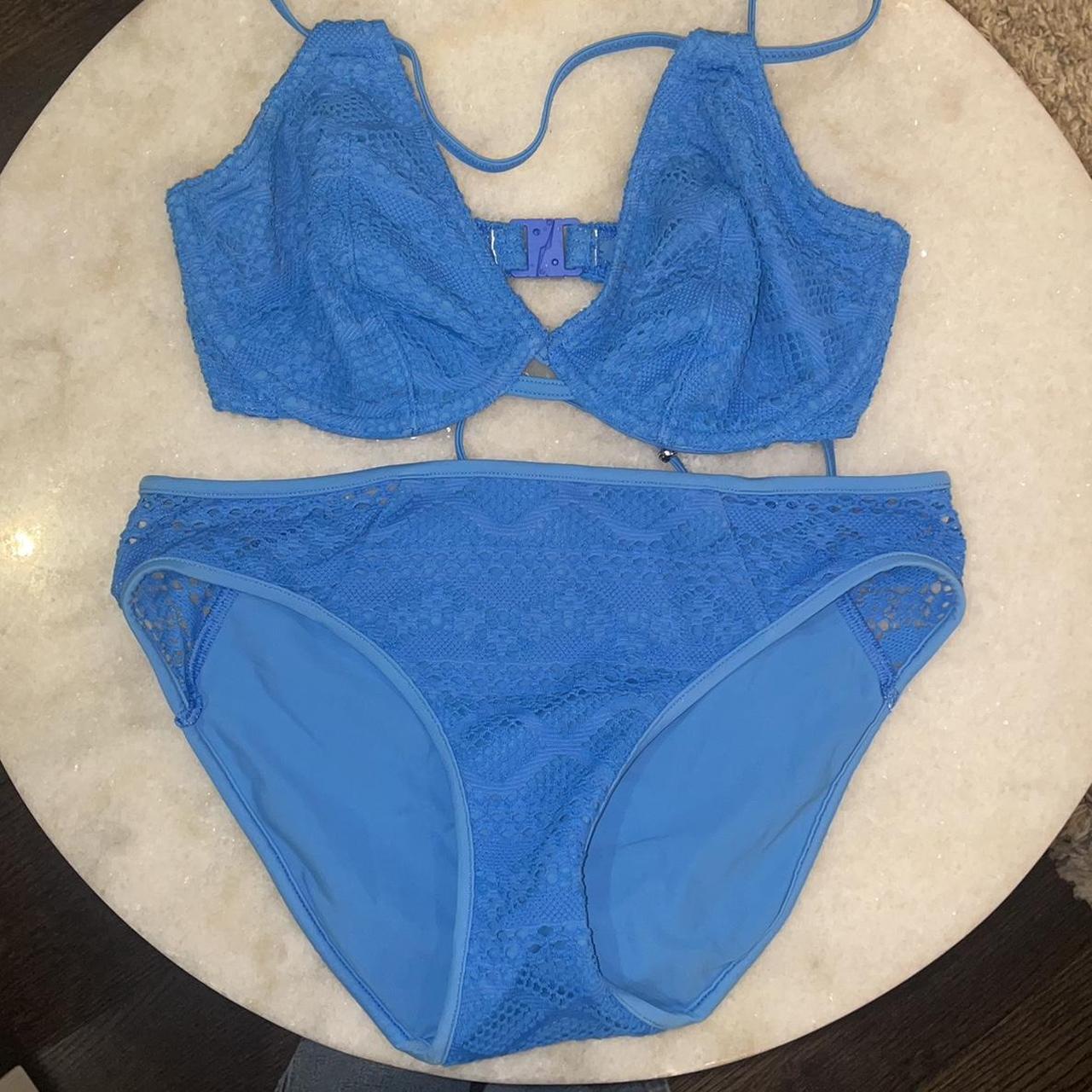 Freya Women's Blue Bikinis-and-tankini-sets | Depop