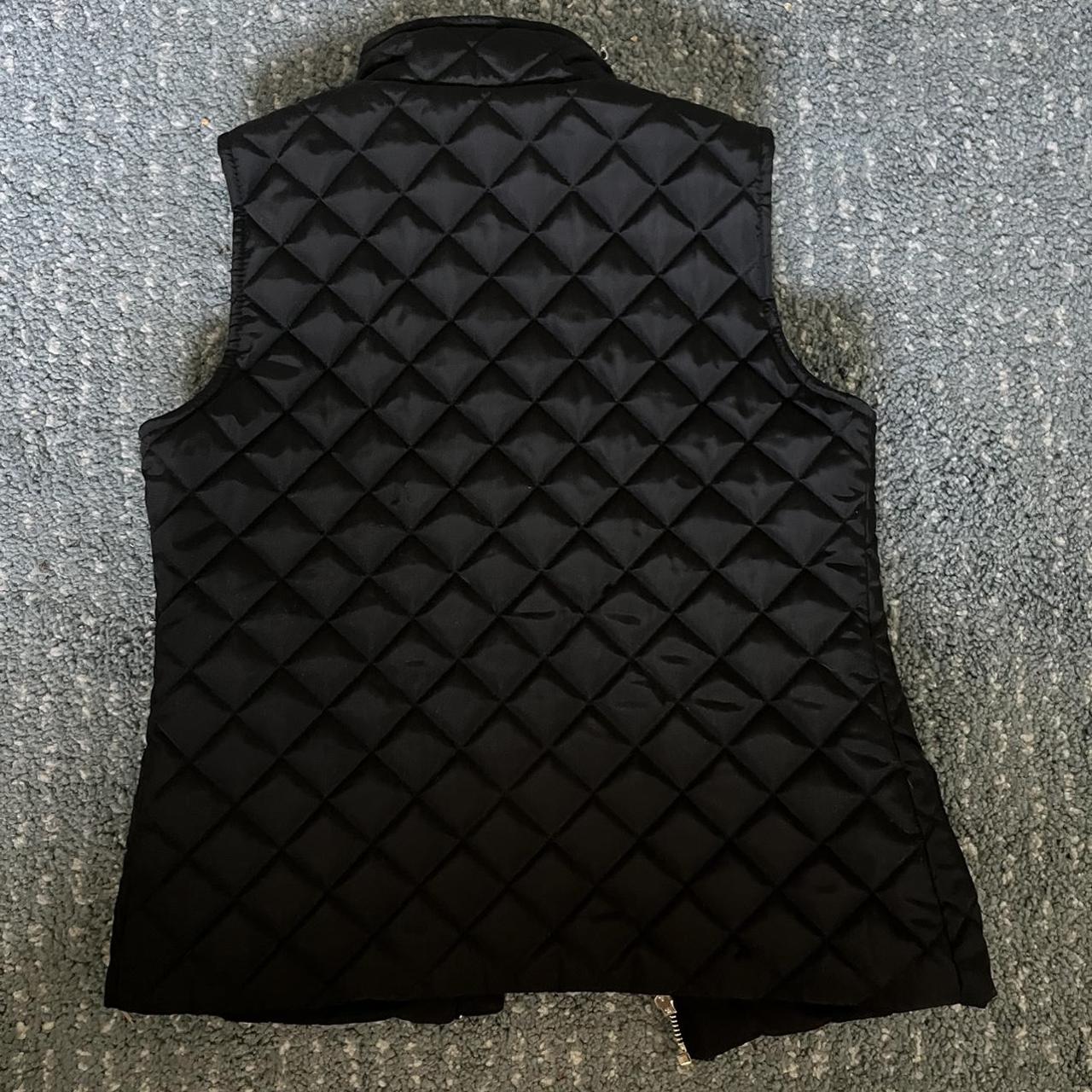 Copper Key Women's Black Vest Depop