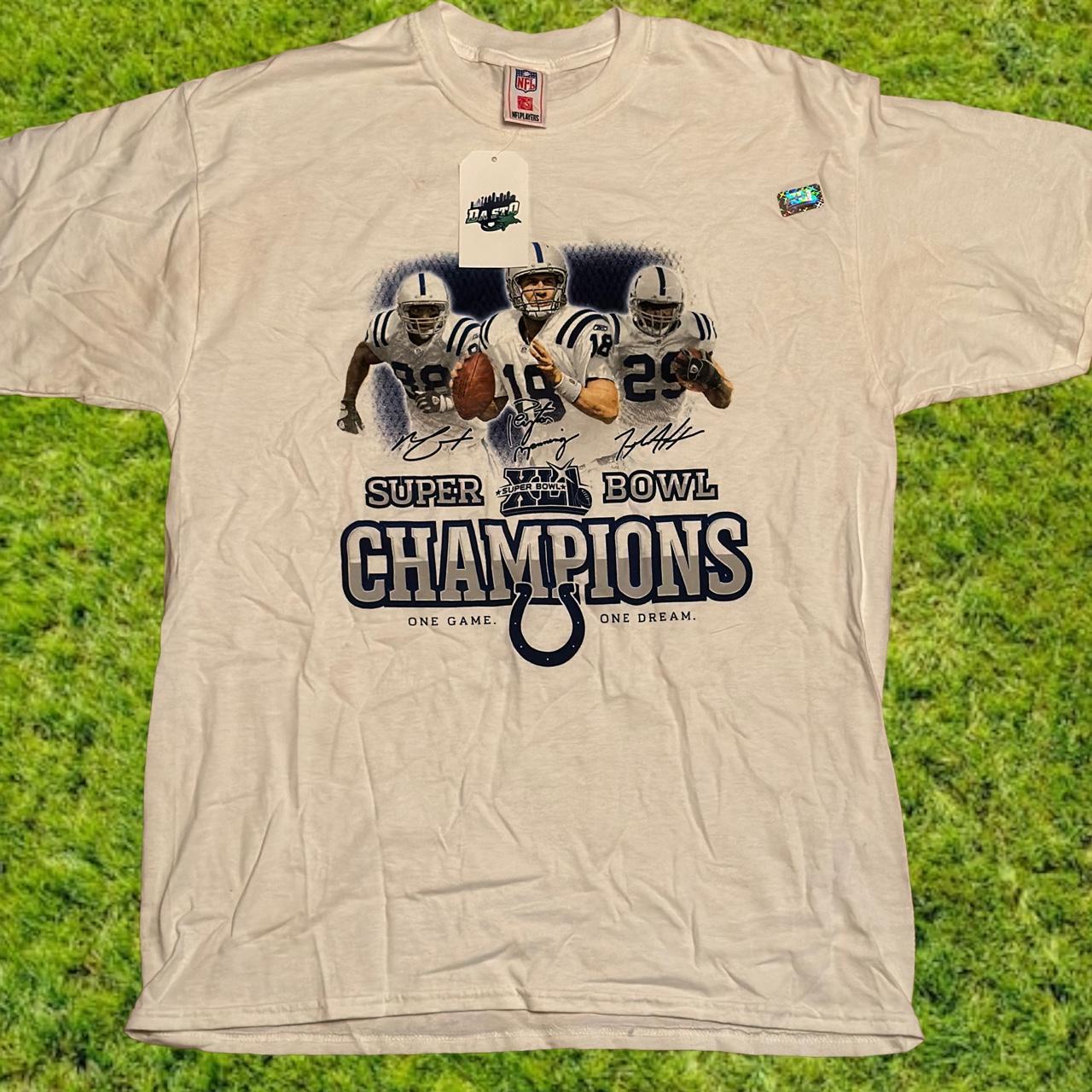 Indianapolis Colts NFL Super Bowl XLI Champions T-Shirt (L)