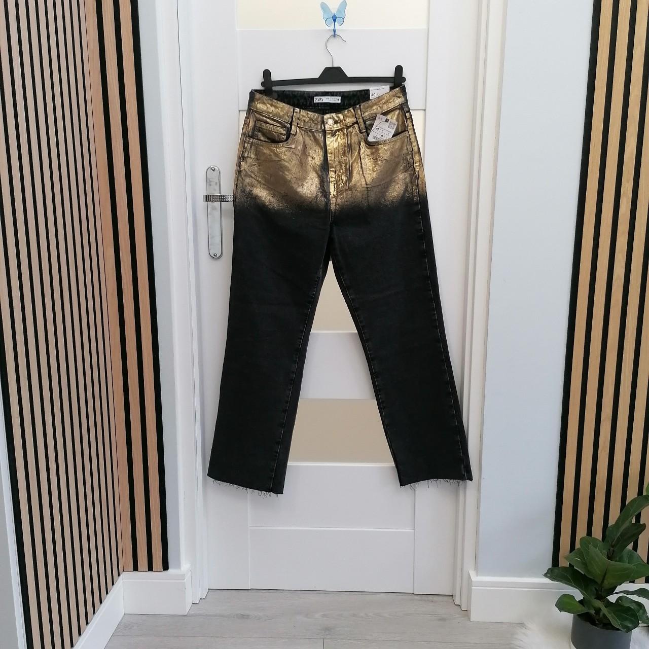 ⛄ZARA Z1975 HIGH WAISTED STRAIGHT LEG