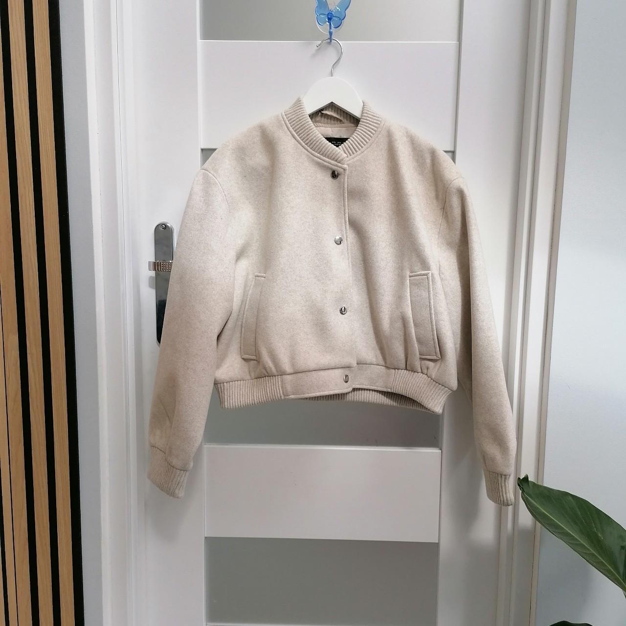 🦩ZARA SOFT BOMPER JACKET🦩 Depop