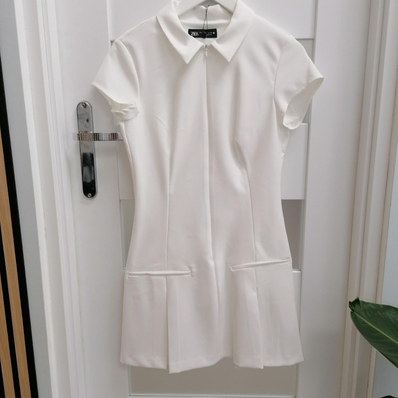 ★ZARA★ BOX PLEAT SHIRT DRESS 🦩ZARA BOX PLEAT SHIRT DRESS🦩 🦩Available | Depop