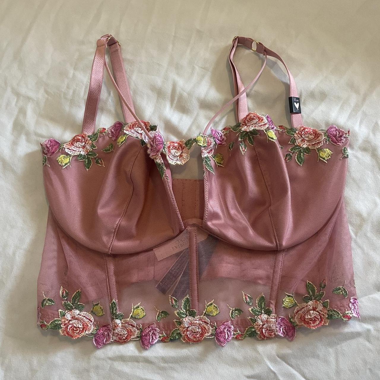 Victoria's Secret VS Floral Crossbody Purse with - Depop