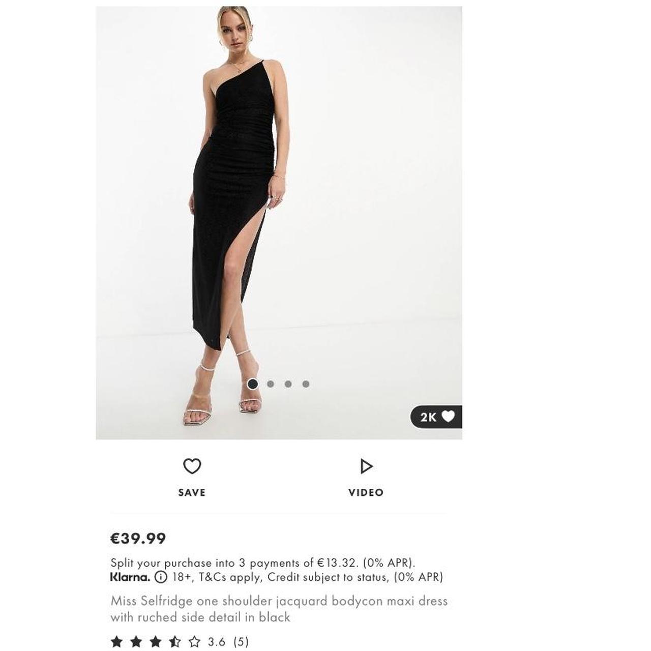 Miss selfridge one shoulder dress best sale