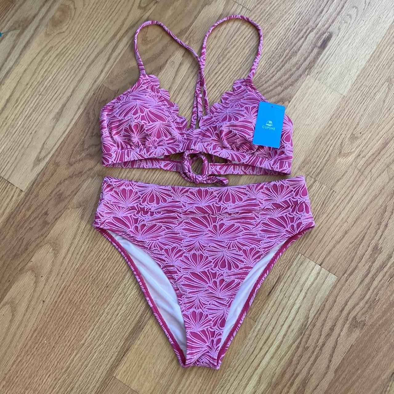 Cupshe Women's Bikiniandtankinitops Depop
