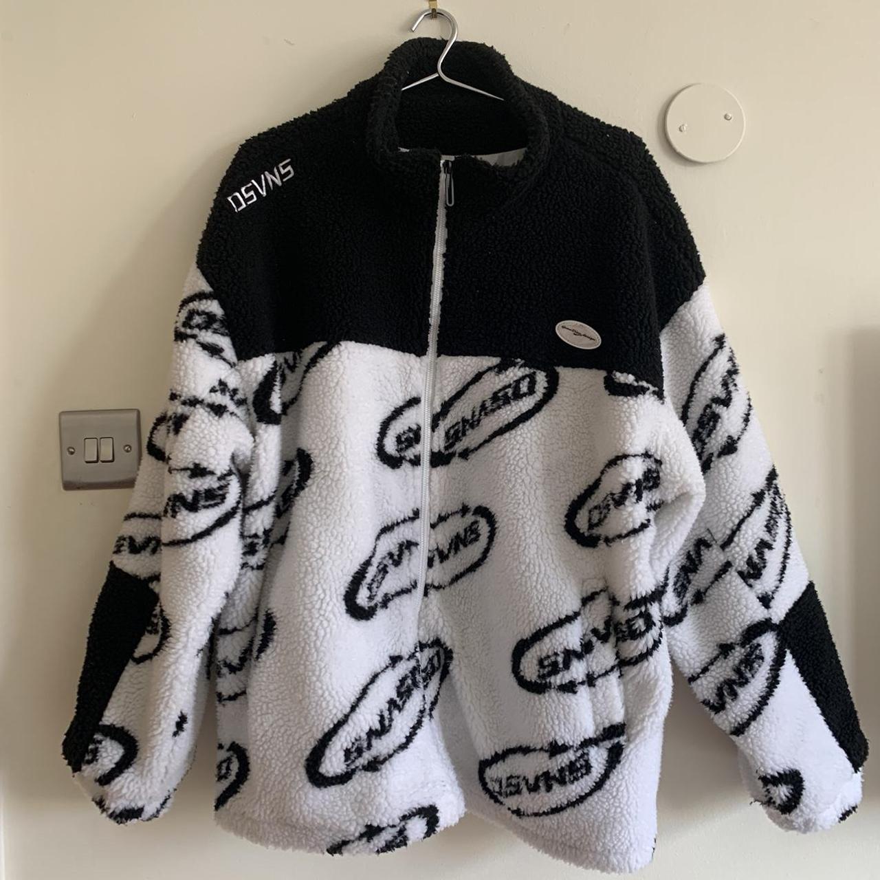 Oversized SHEIN borg / funnel jacket Streetwear,... - Depop