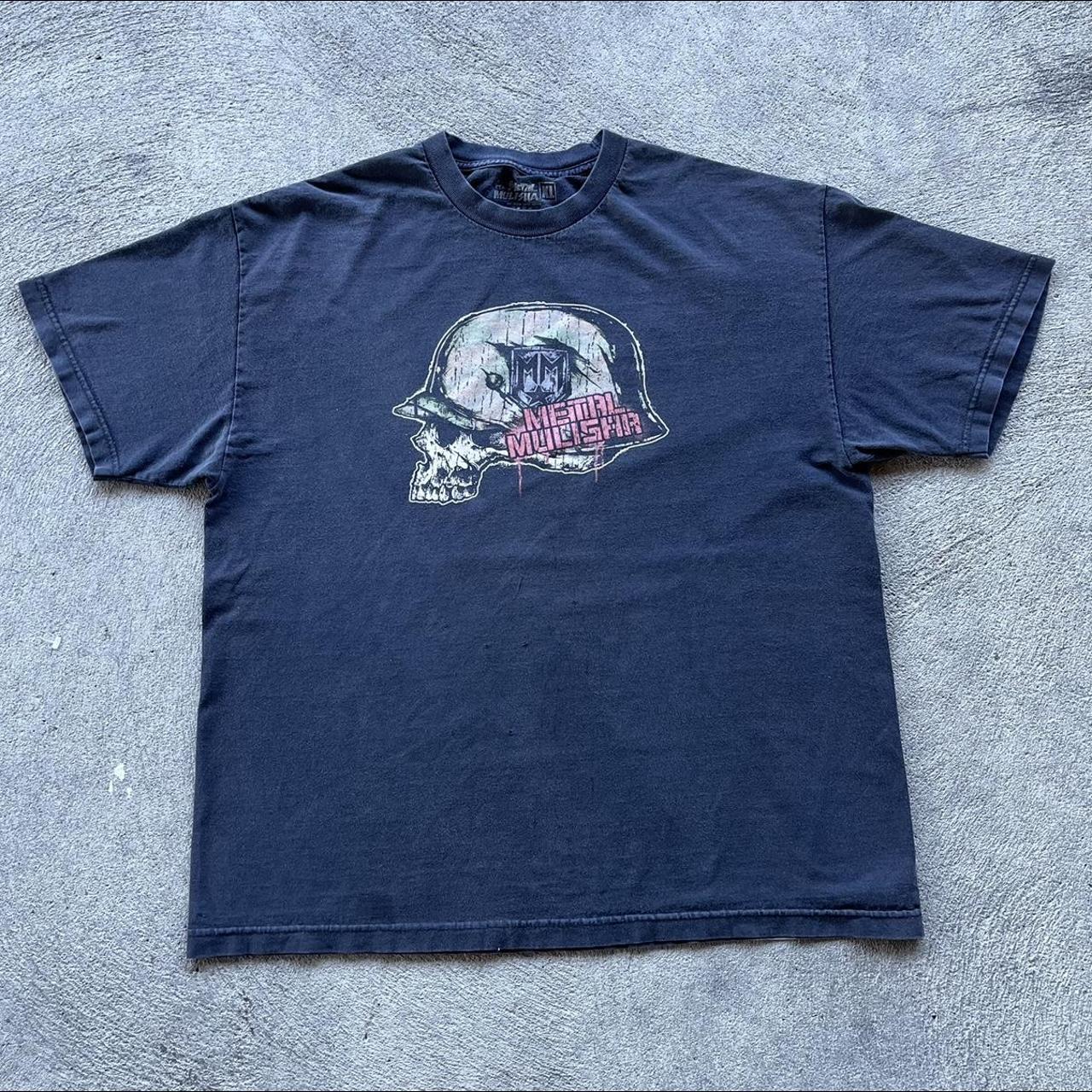 Early 2000s Metal Mulisha skull grunge skater... - Depop