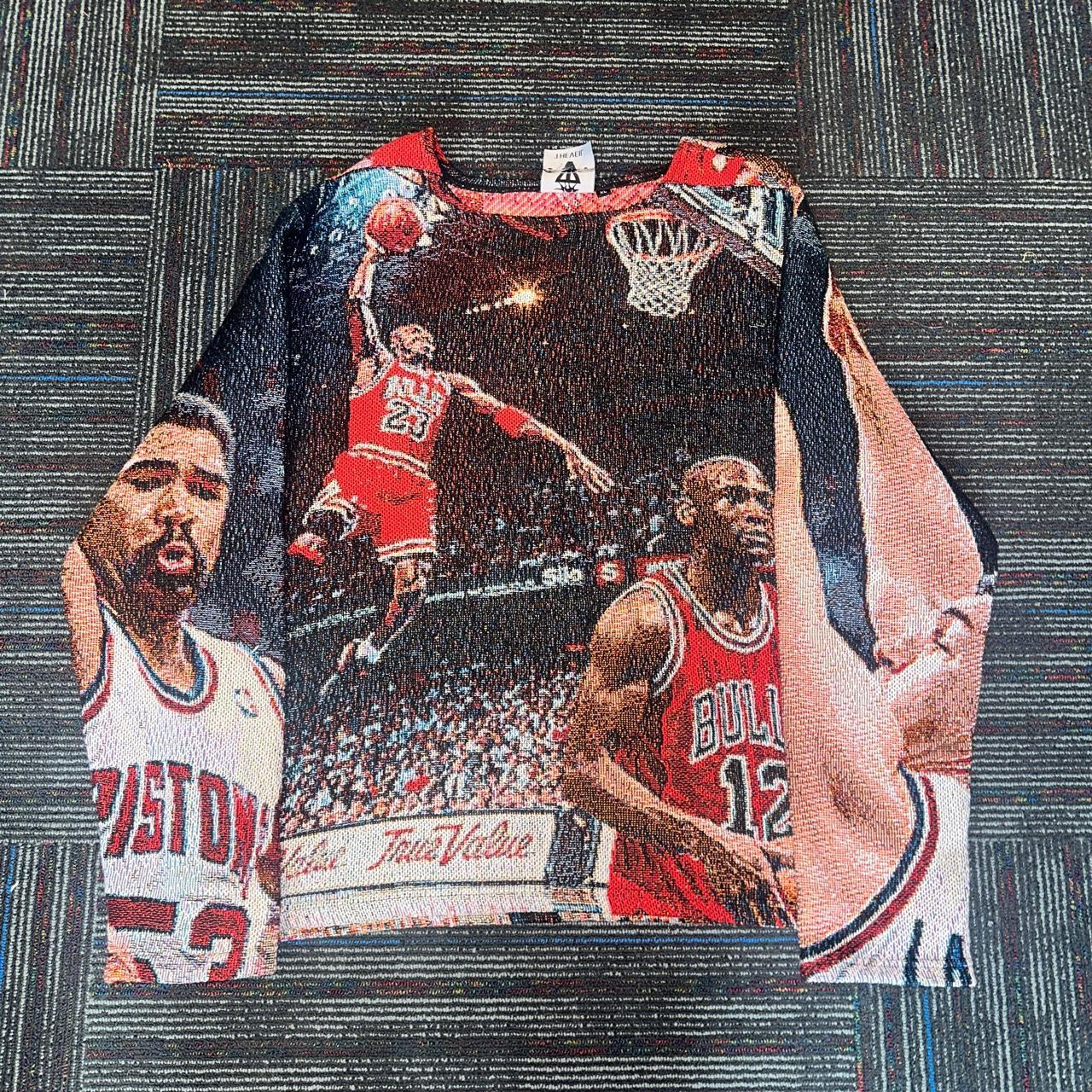 Michael Jordan Tapestry hoodie. Never worn with tag.... Depop