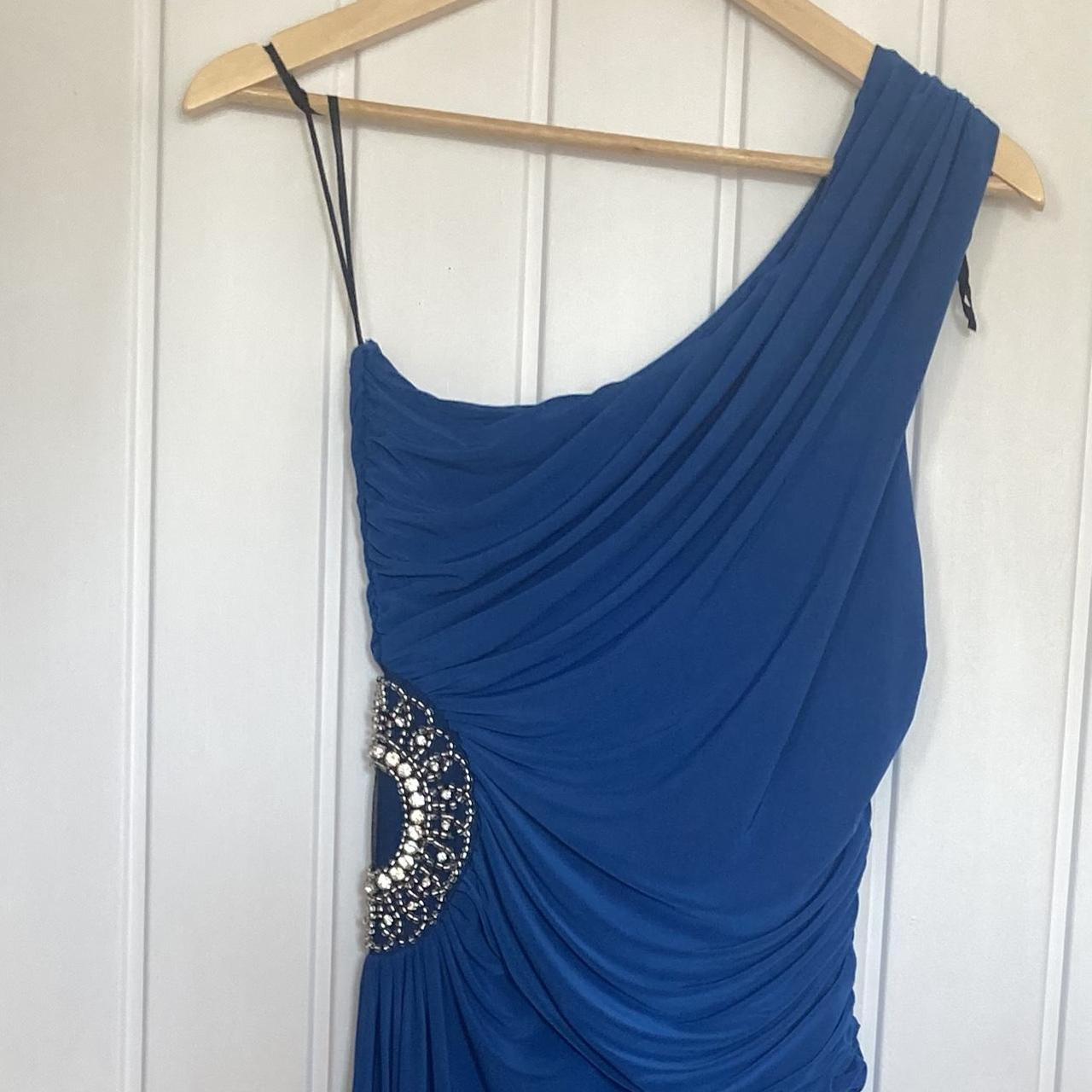 STUNNING BLUE FORMAL DRESS KDK London off the... - Depop