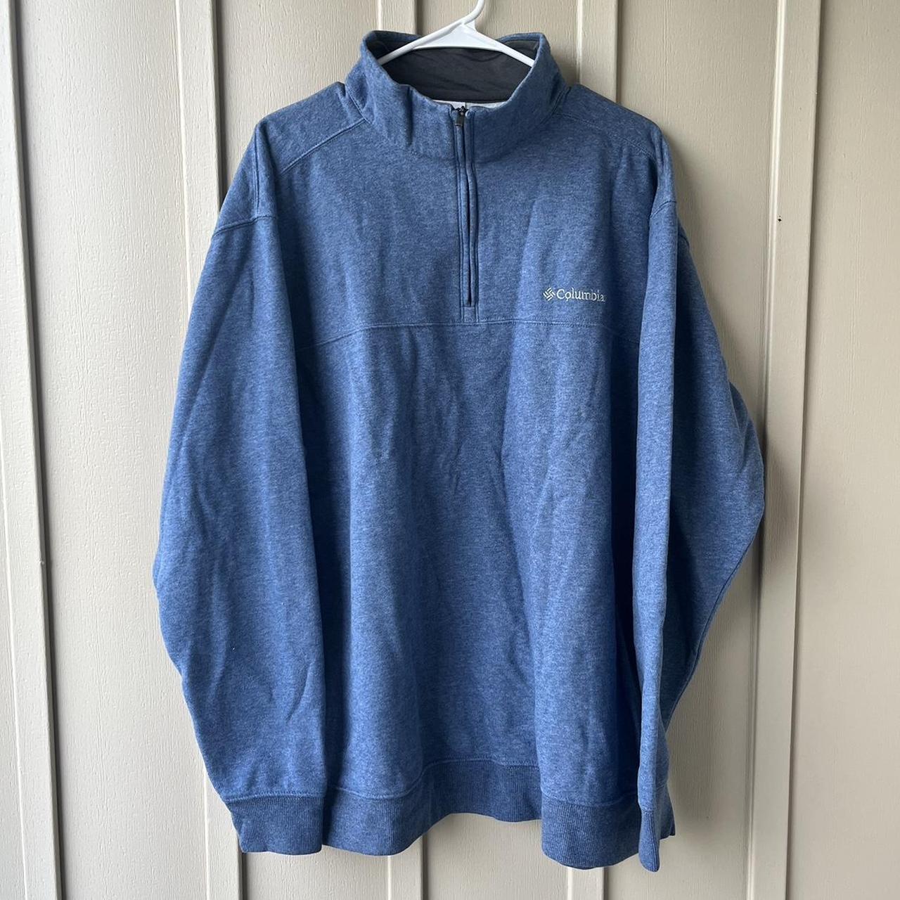 Columbia Quarter Zip Size Xxl - Depop