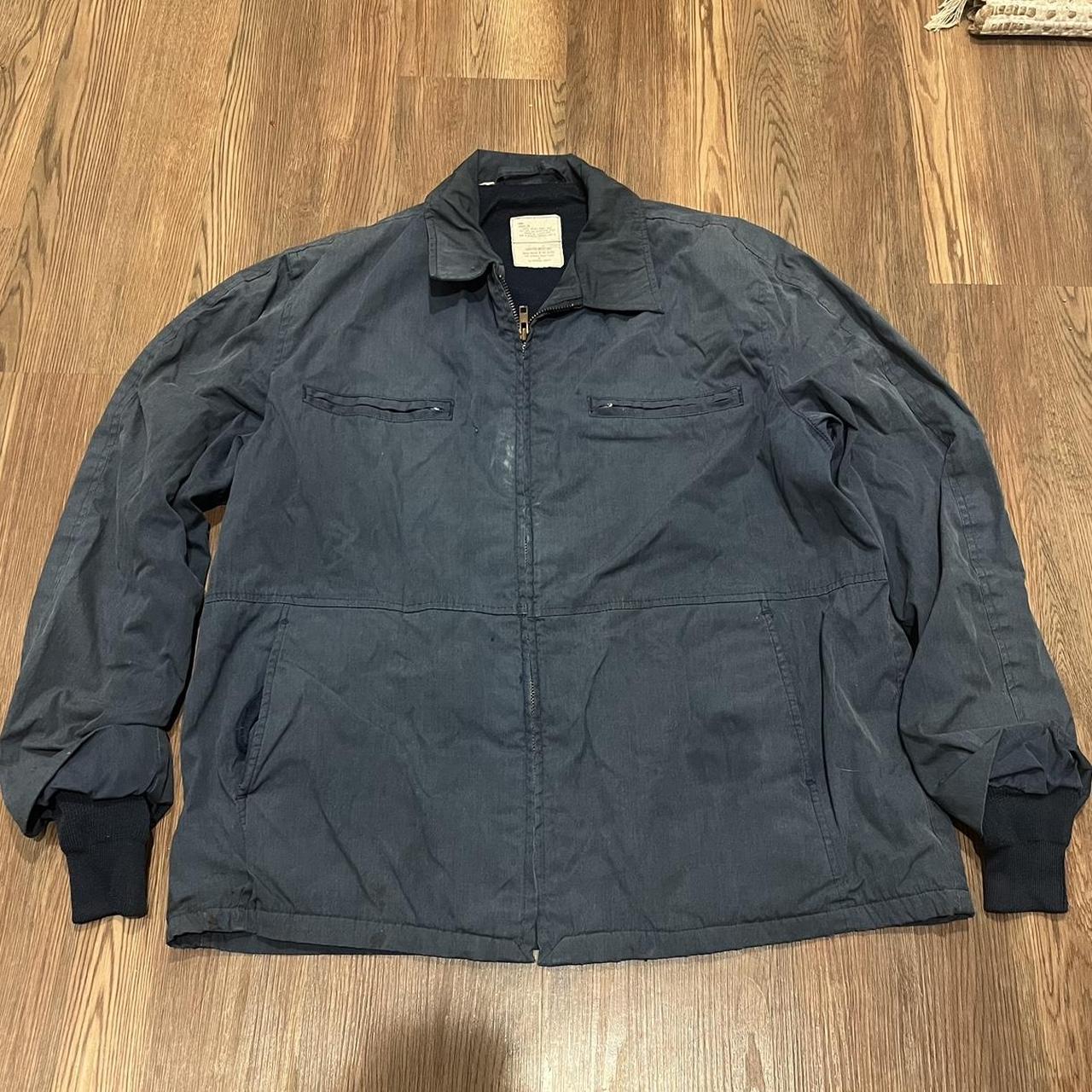 Men's Navy and Blue Jacket