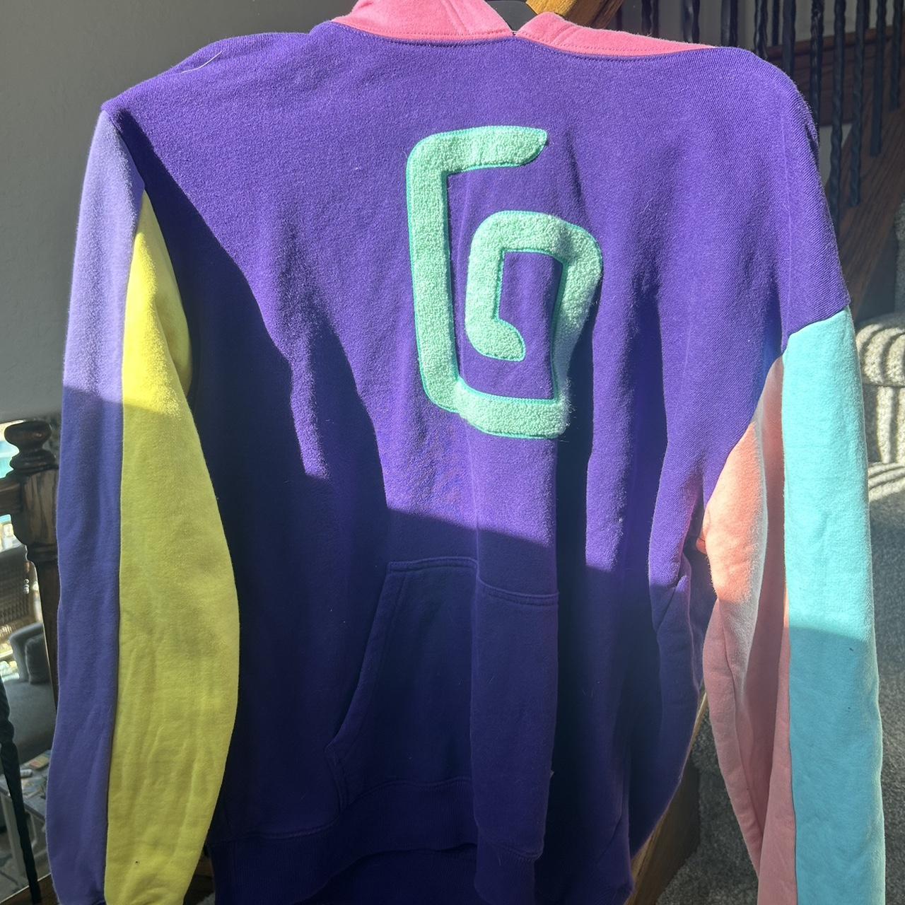 Karl Jacobs Colorblock Hoodie 2021 Depop