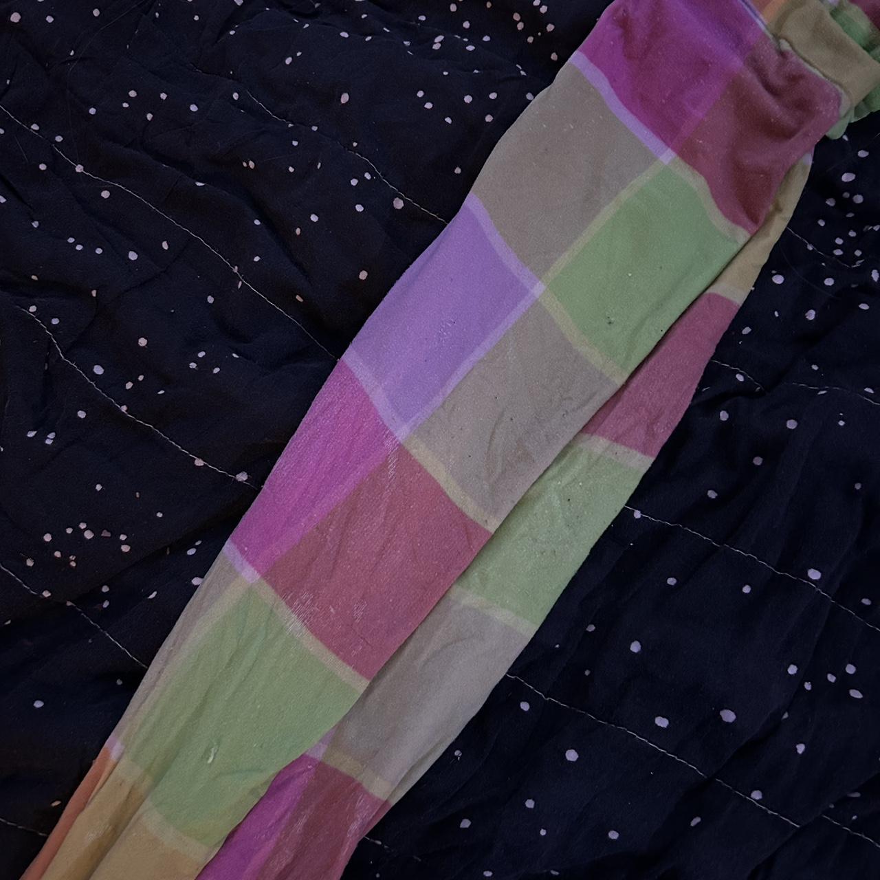 lazy oaf tights, worn like 35 times, has fuzzies so... Depop