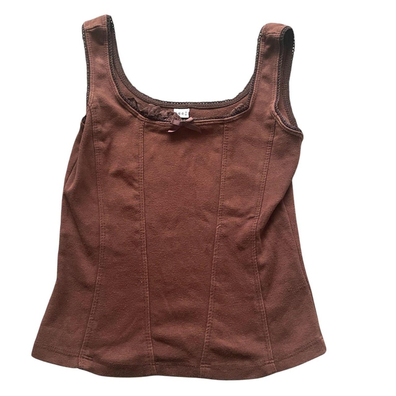 Source Unknown Women's Corset - Brown - S – I.D.O… - image 1