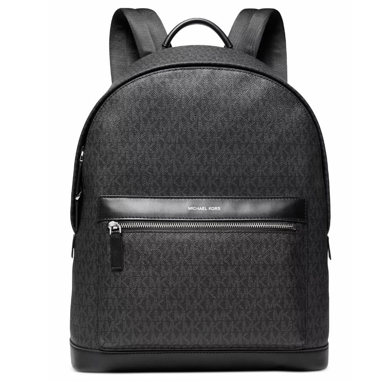 Michael Kors, Bags, Black White Red Michael Kors Backpack