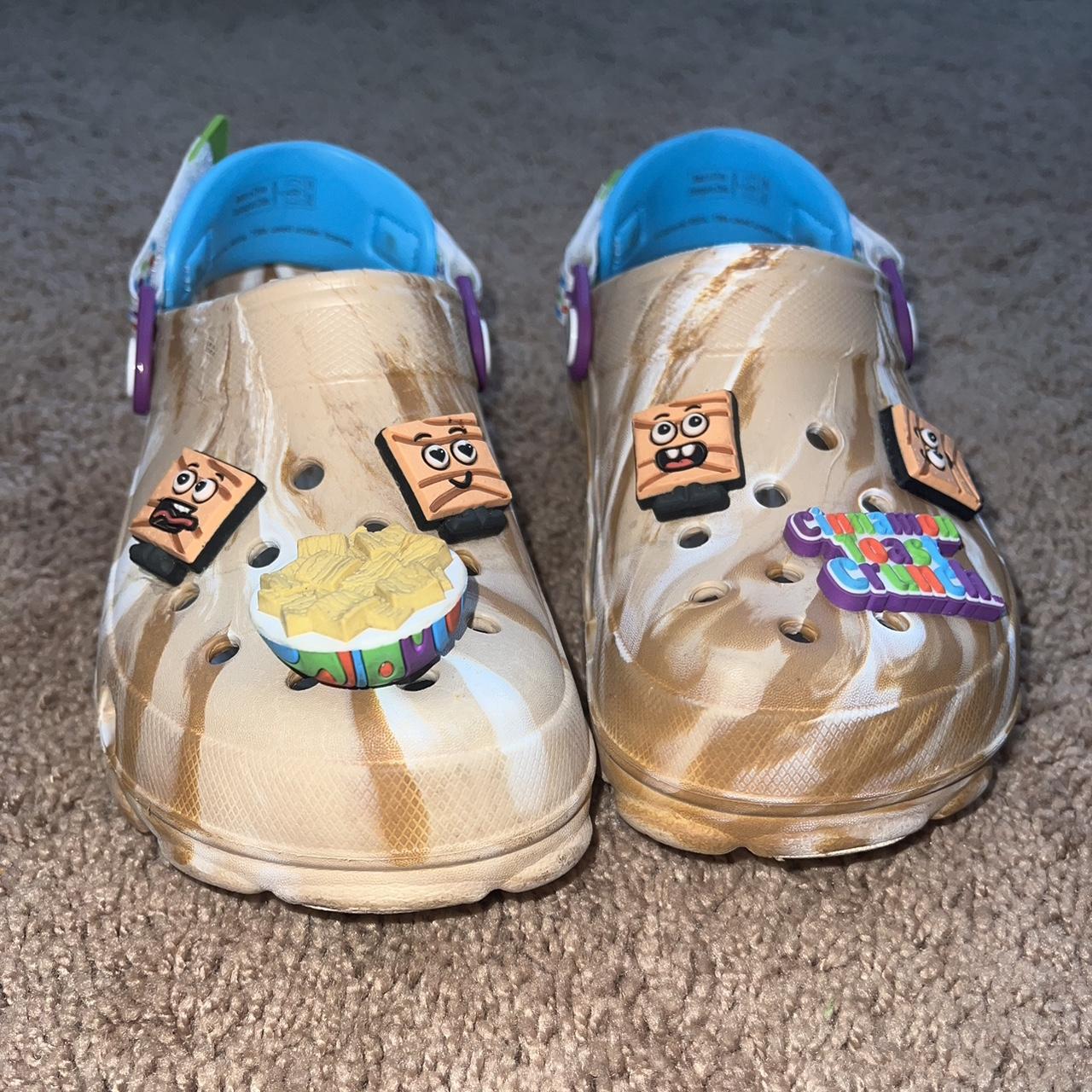 Crocs Cinnamon toast Crunch Limited Collaboration... Depop