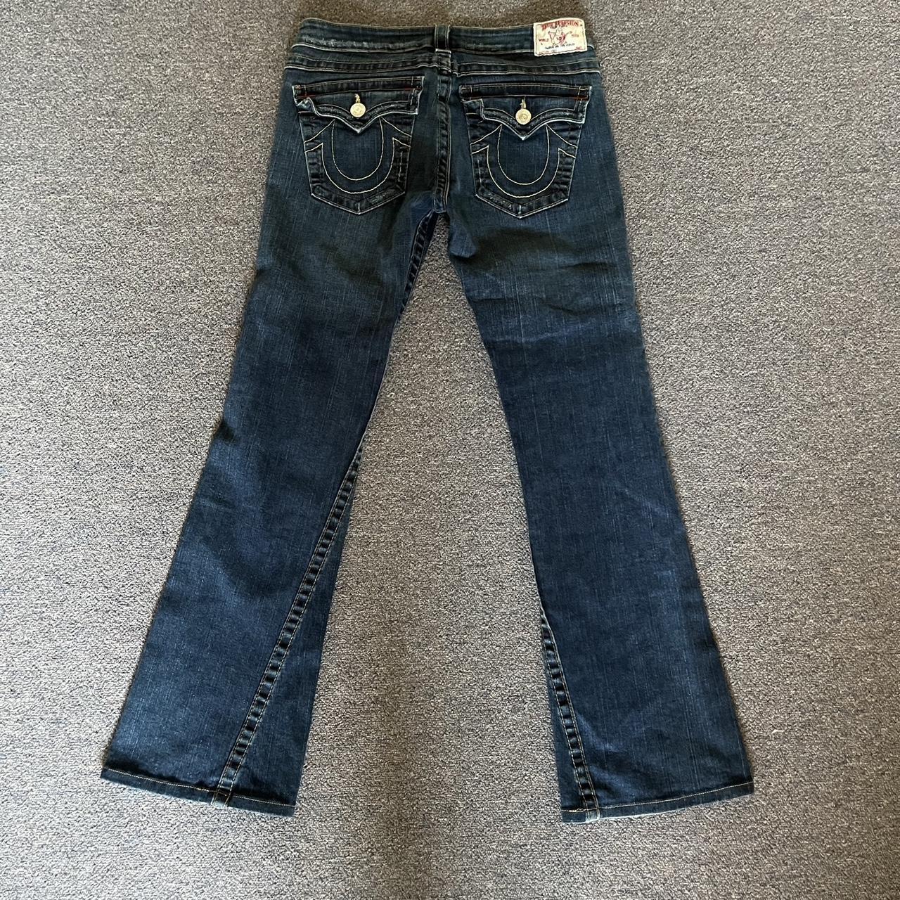 True Religion Joey Flare Jeans 31 Waist 9/10... - Depop