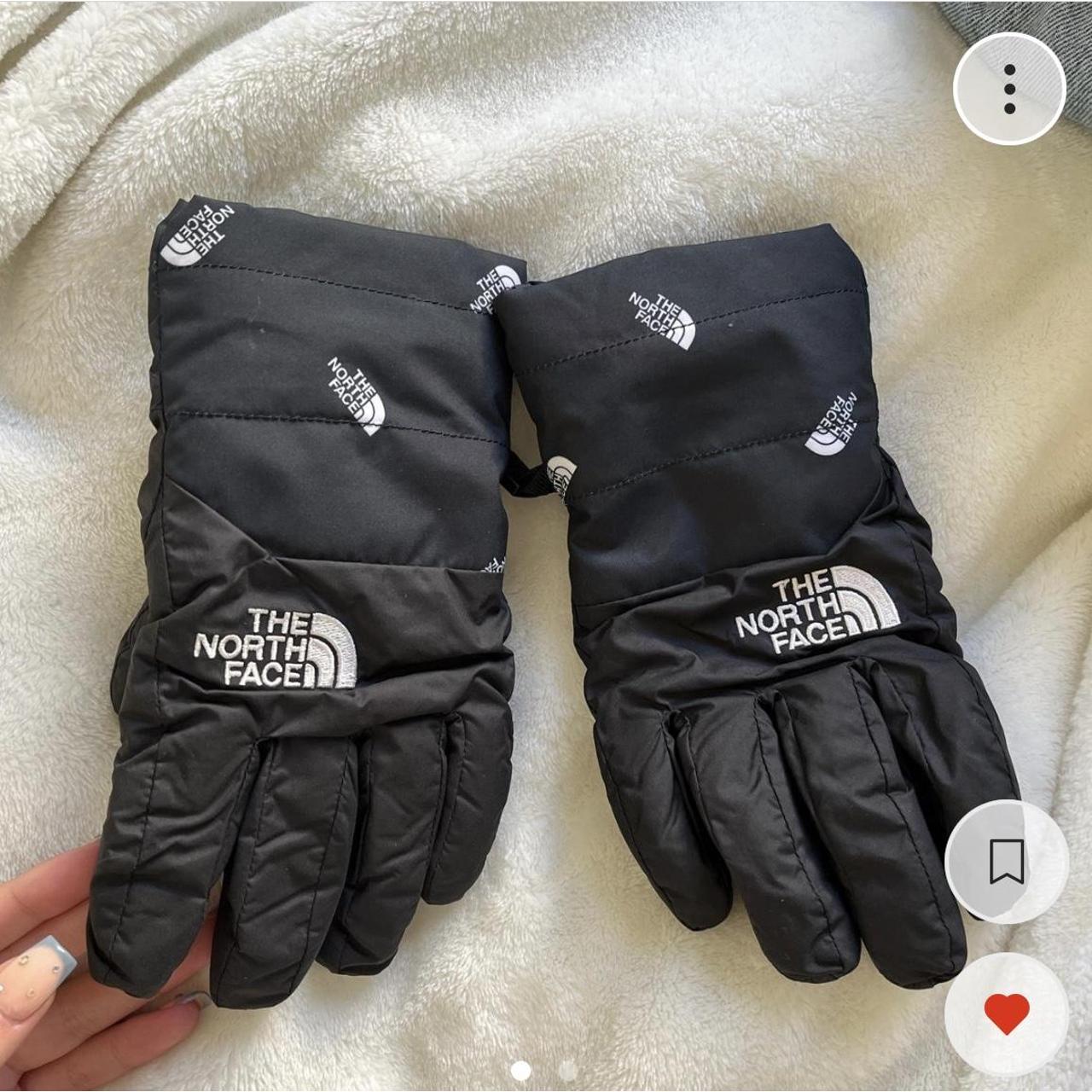 The North Face Women's Black Gloves Depop