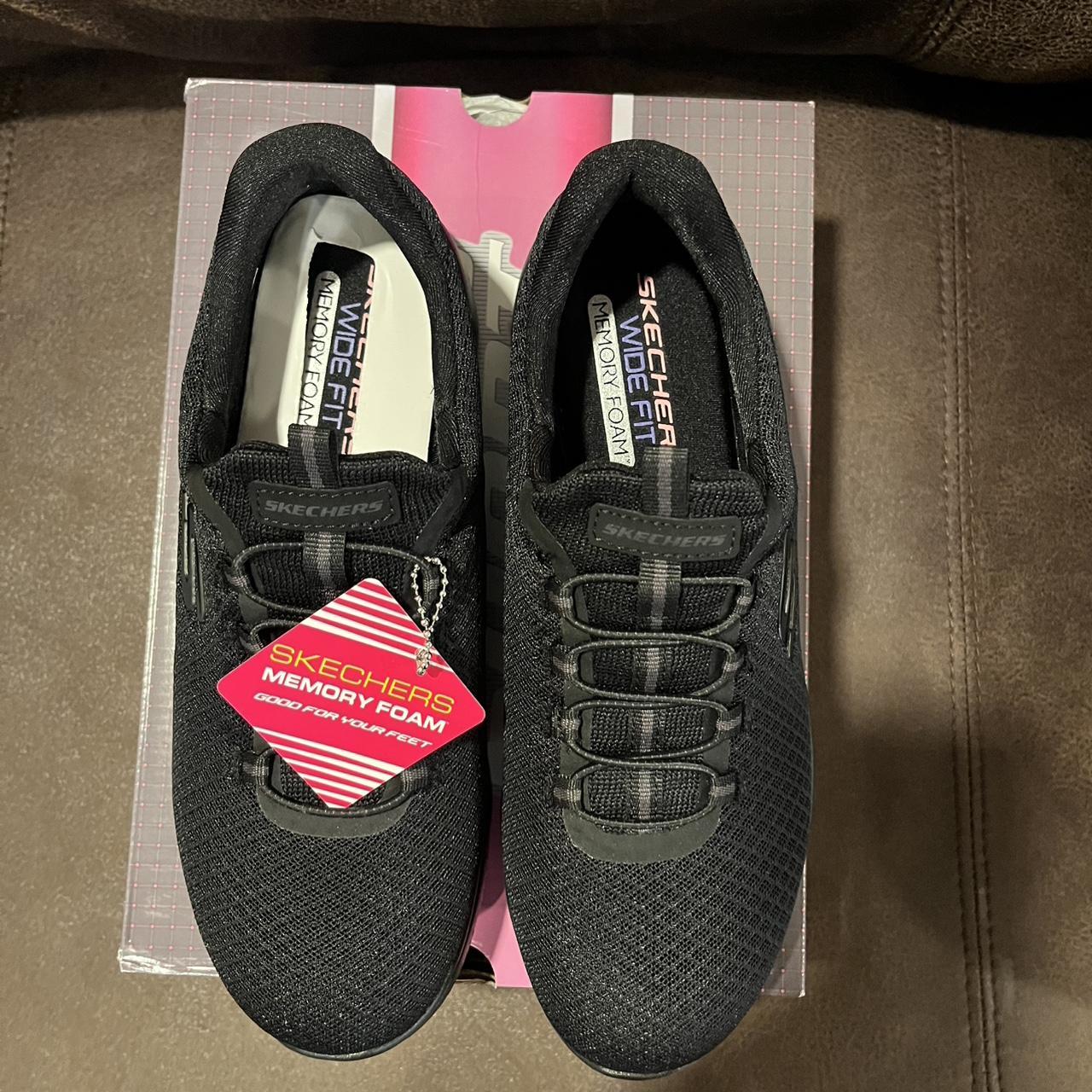 Black Wide Womens Sneakers Kamemir Slip On Sneakers Women Princess