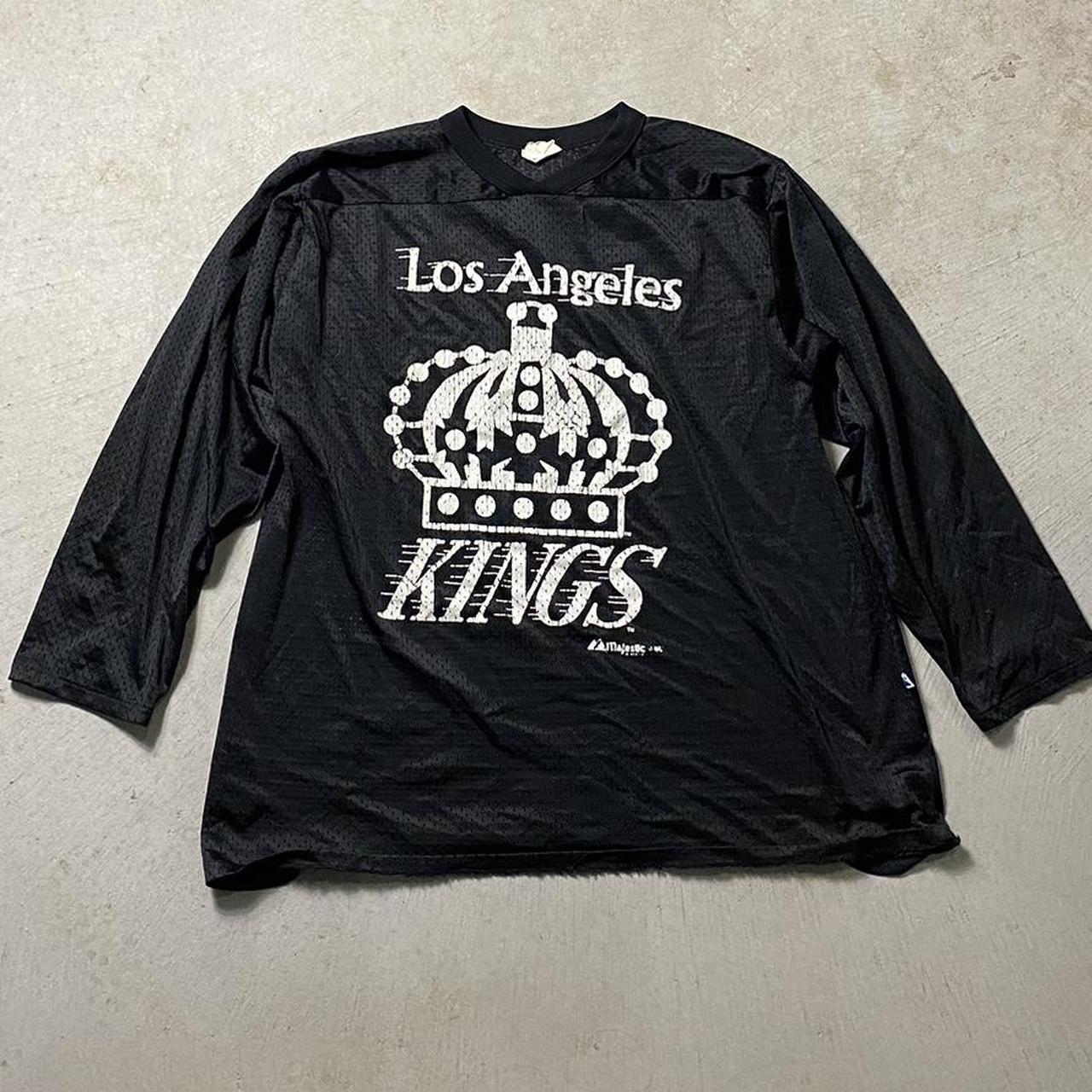 Vintage LA Kings Hockey Jersey 90s Made in USA Size - Depop