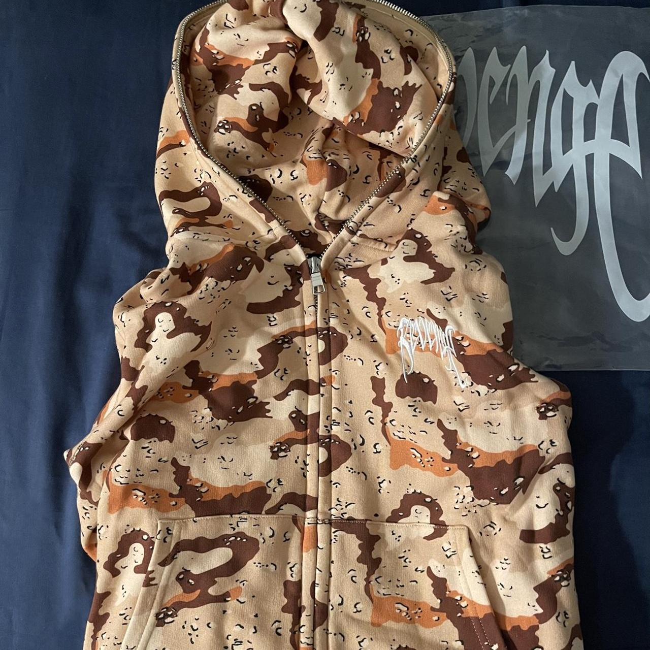 Revenge buy camo zip up