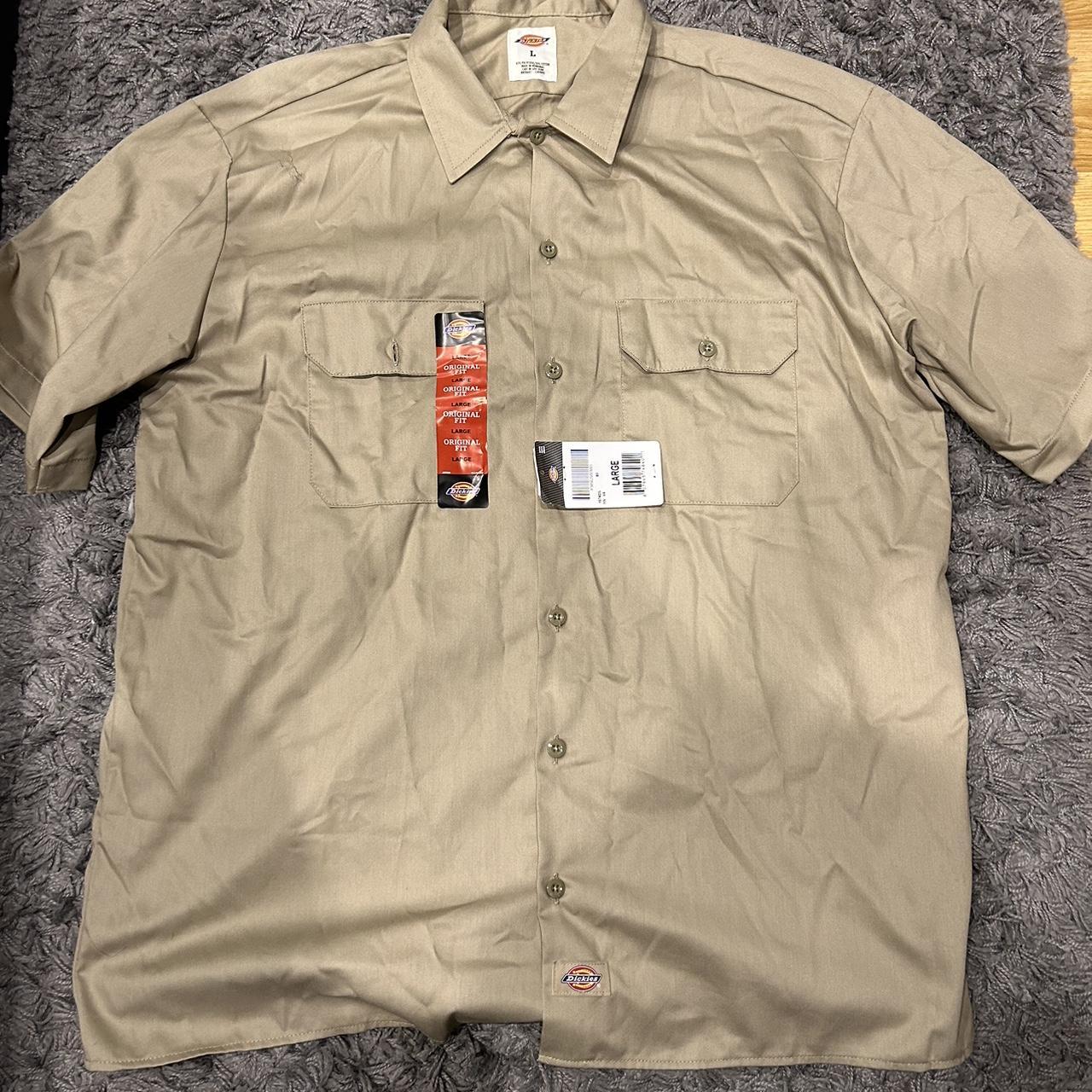 Dickies work shirt Brand new with tags Size large - Depop