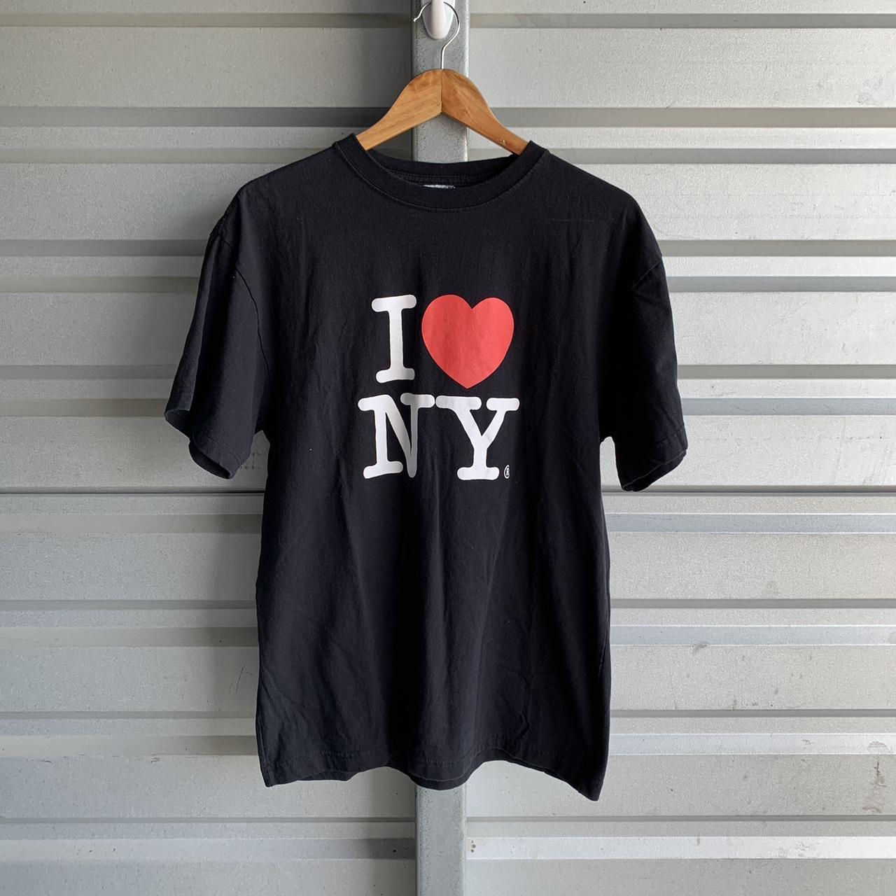 I Love NY Men's Unisex Tee Black