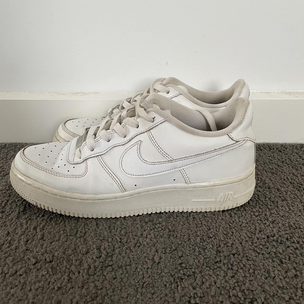 Nike white Air Force 1 Size 7 US Really clean just... - Depop
