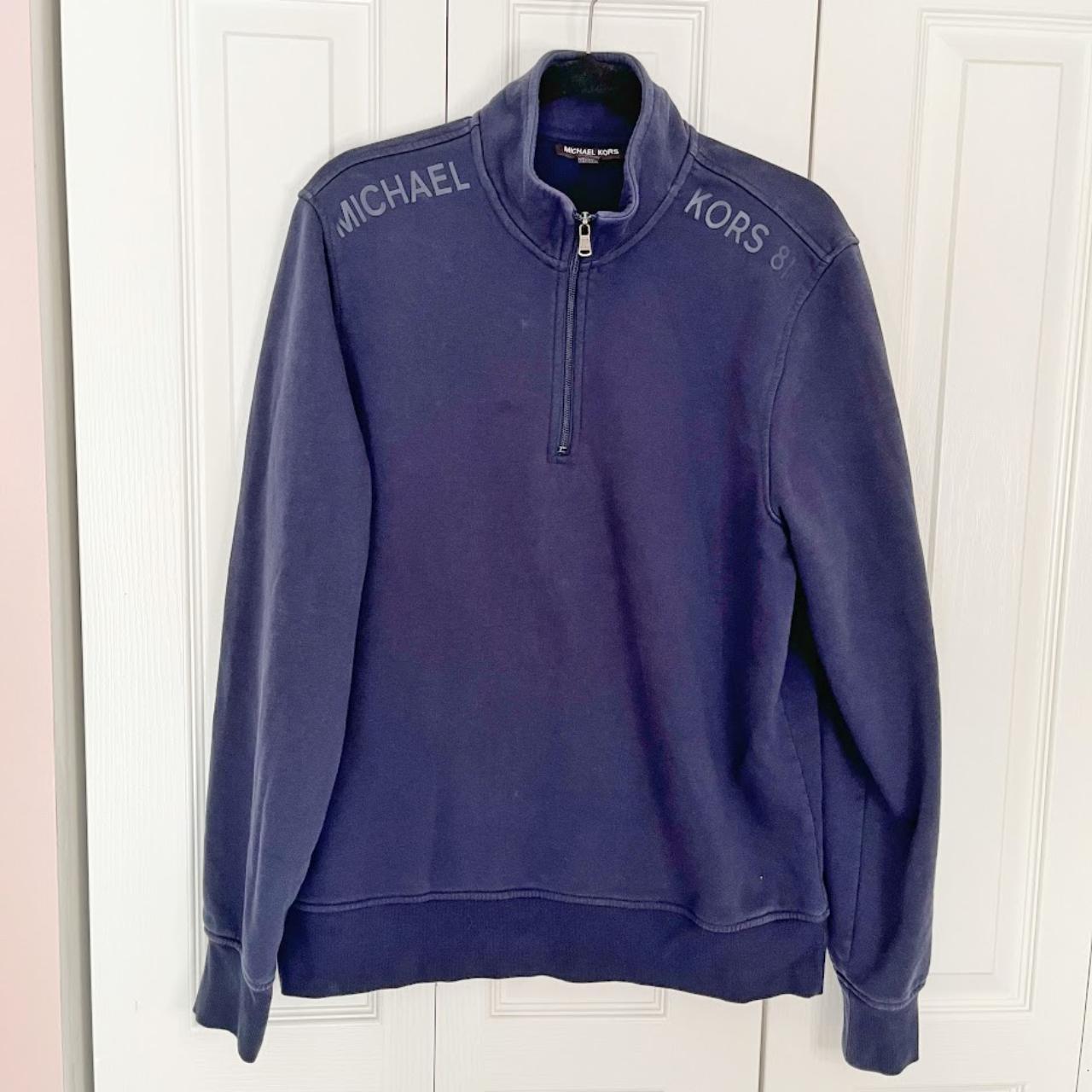 Michael kors half hot sale zip pullover