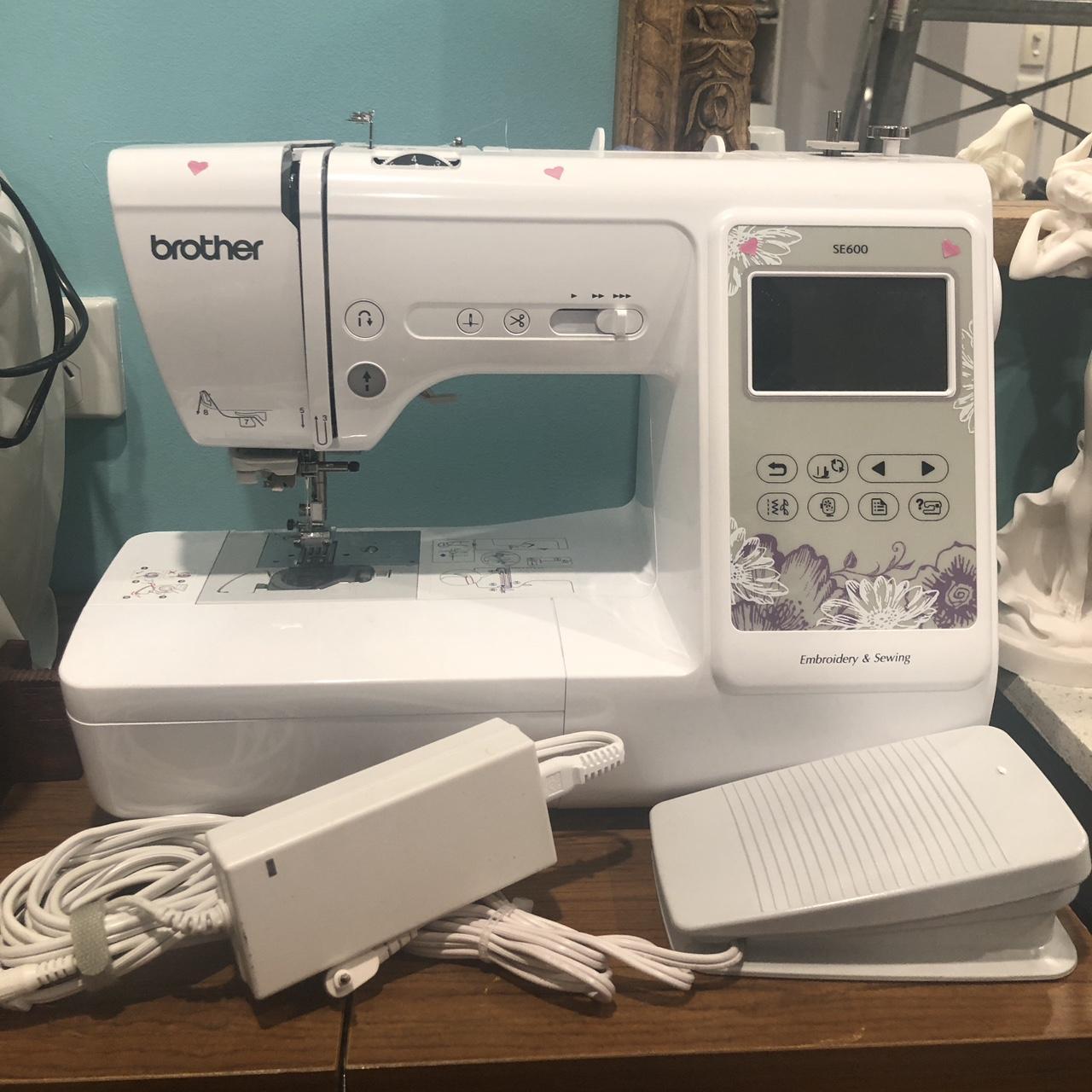 Brother SE600 sewing and embroidery machine. - Depop