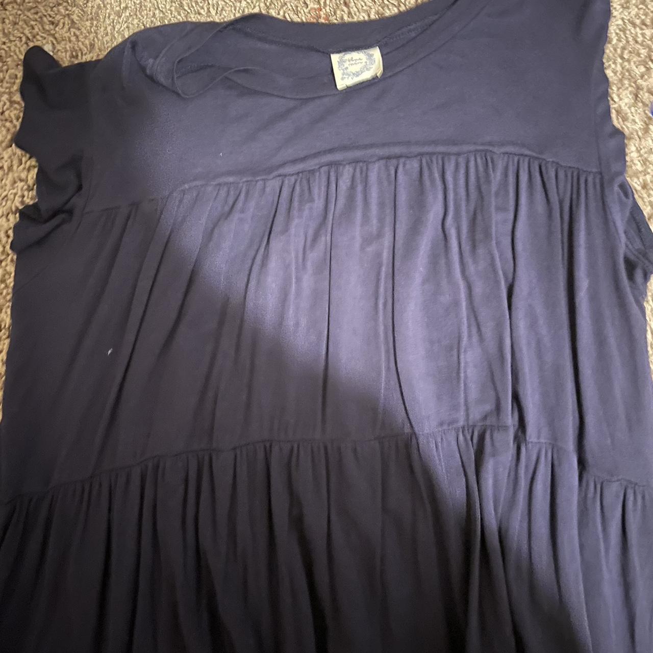 Navy blue dress - Depop