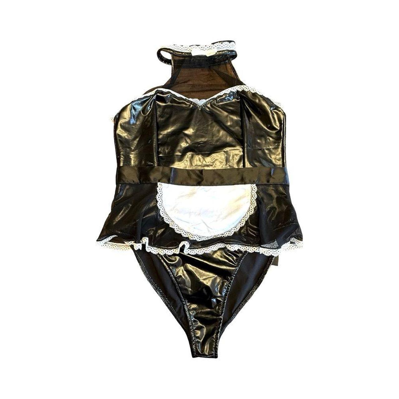 Source Unknown Women's Bodysuit - Black/White - L… - image 1