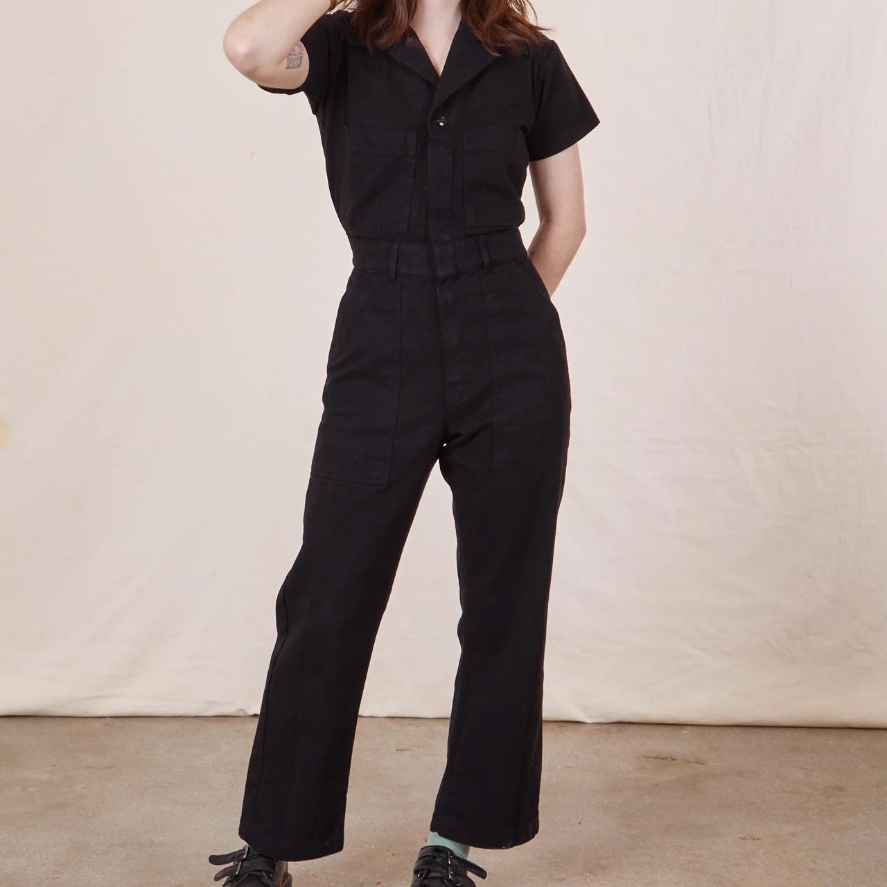 ISO big bud press jumpsuit in black petite XS !... Depop