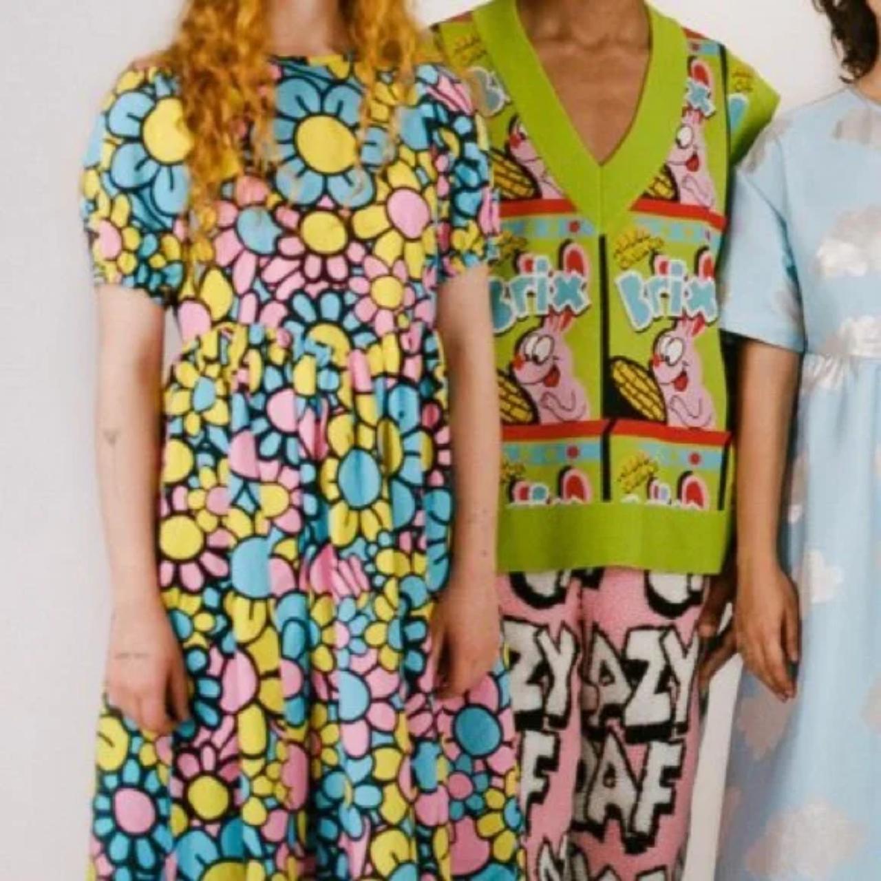 Lazy Oaf Women's Dress - Multi - 6 – Lazy Oaf Flo… - image 4