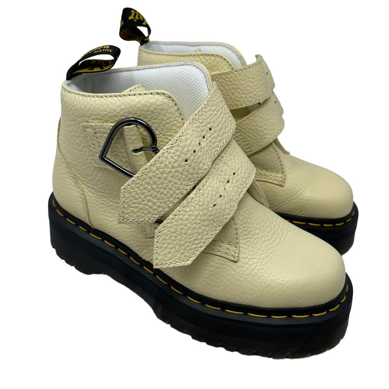 devon heart dr martens white