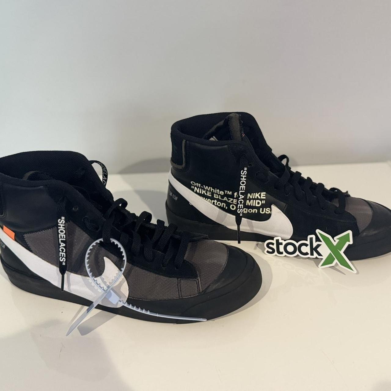 nike off white blazer laces