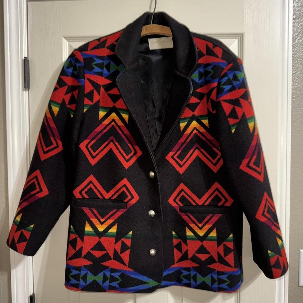 Native Women's Jacket - Multi/Black - M – Native … - image 1