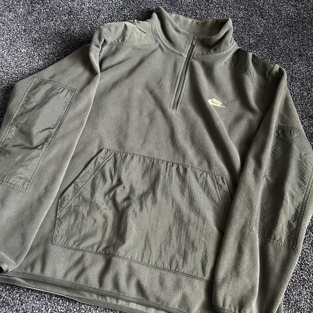 mens black nike quarter zip
