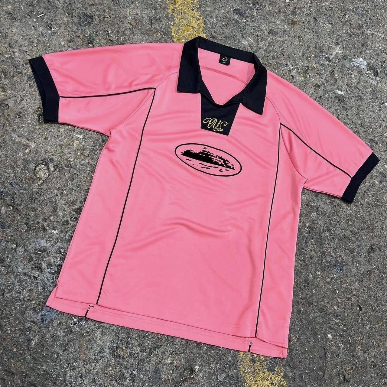 Corteiz Talismo Football Jersey Pink