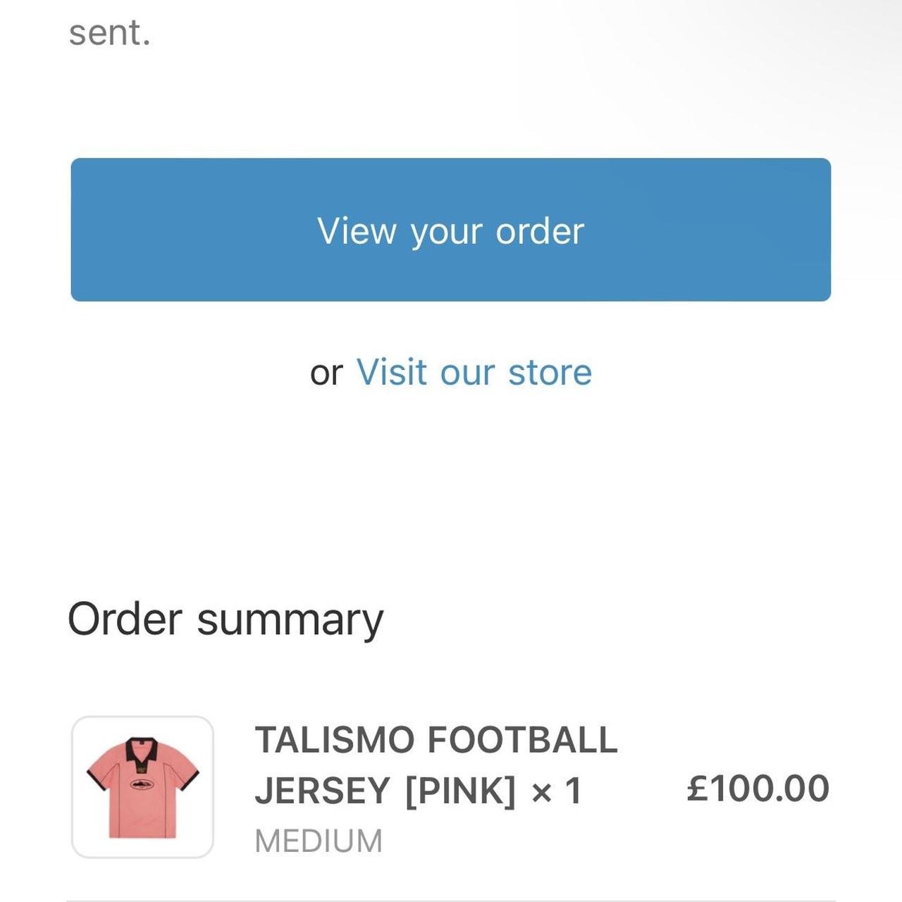 Corteiz Talismo Football Jersey Pink