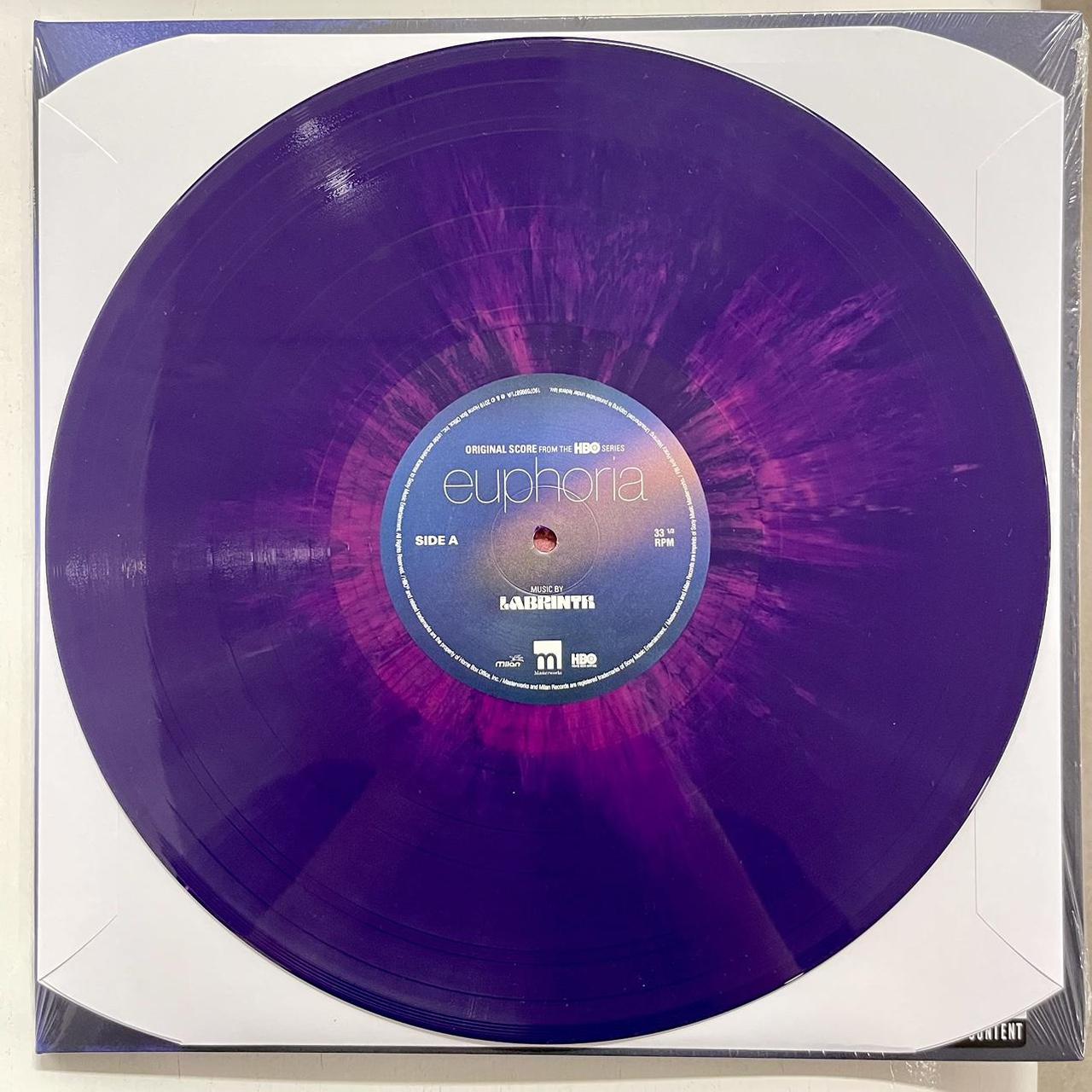 Labrinth – Euphoria HBO Soundtrack Purple Pink 2024 Splatter Vinyl 2LP Score RARE