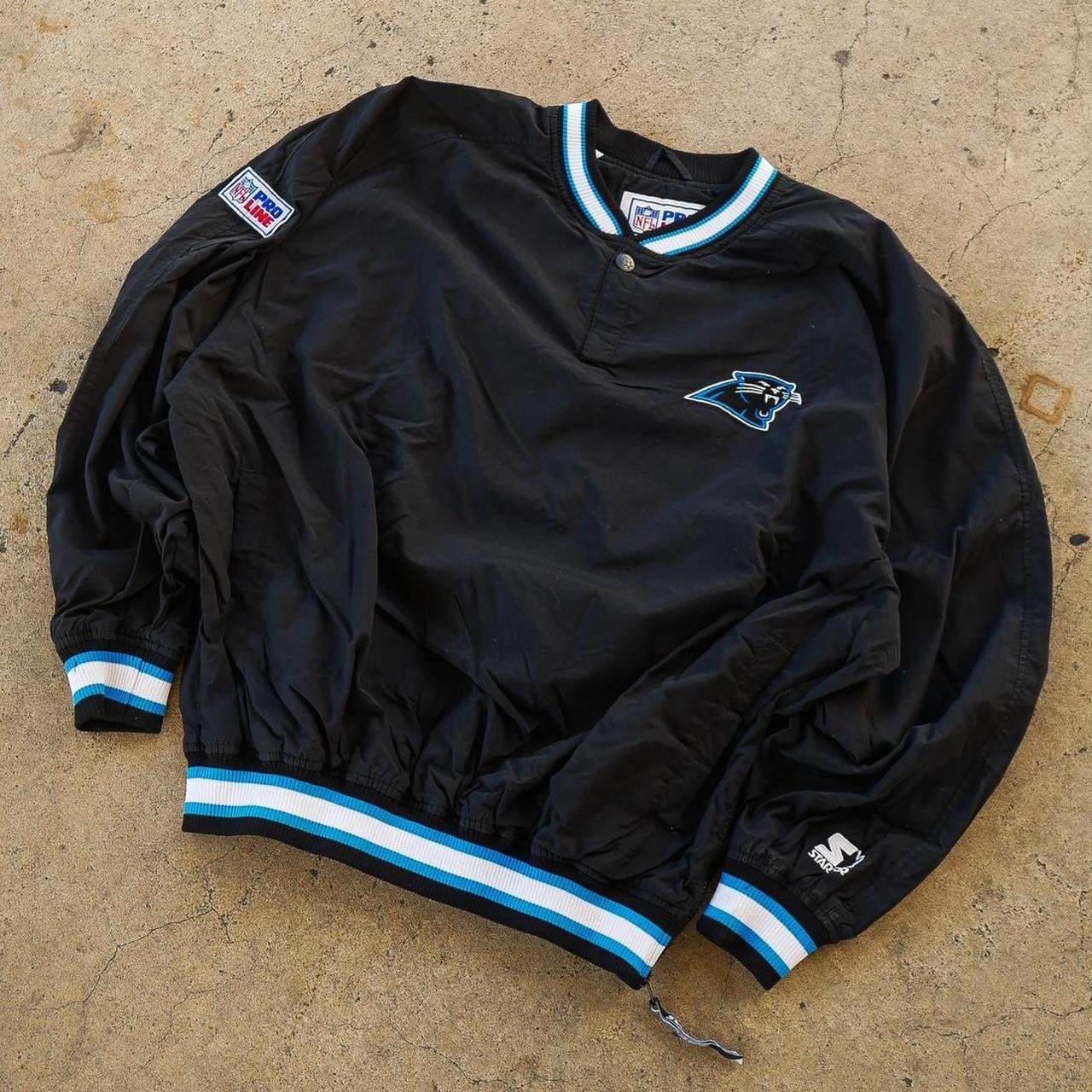 Vintage Starter Pro Line Carolina Panthers NFL Pullover Anorak