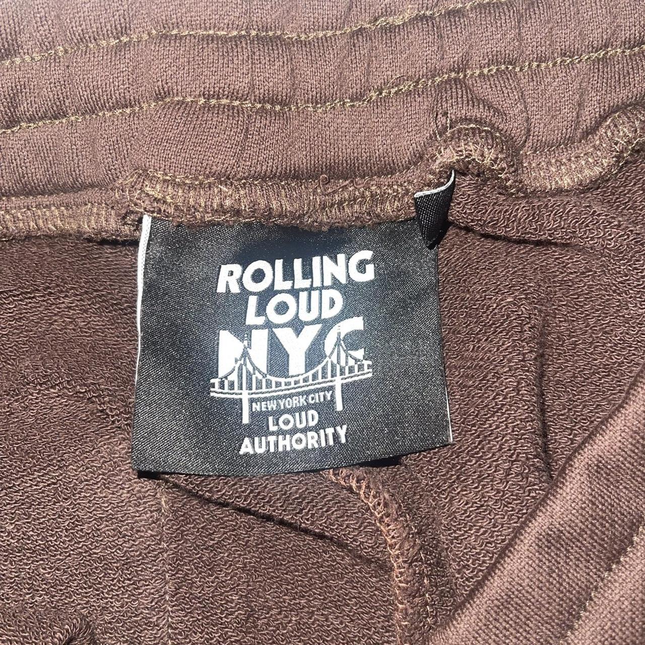 Rolling Loud AOP Script Sweatpants Black 3X