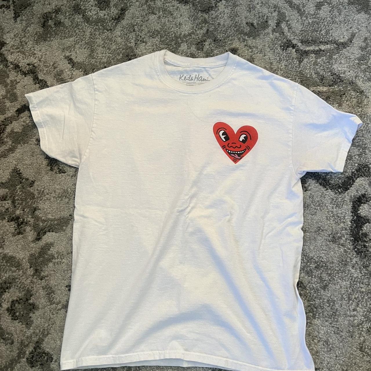 BDG medium T-shirt with heart design from Urban... - Depop