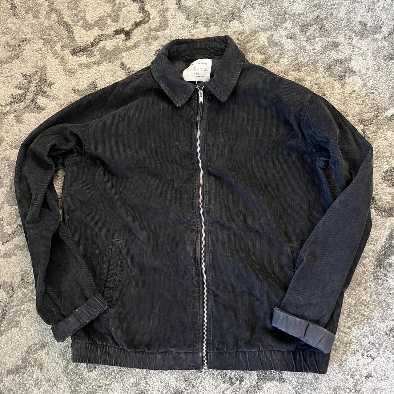 Urban Outfitters Men's Black Jacket Depop