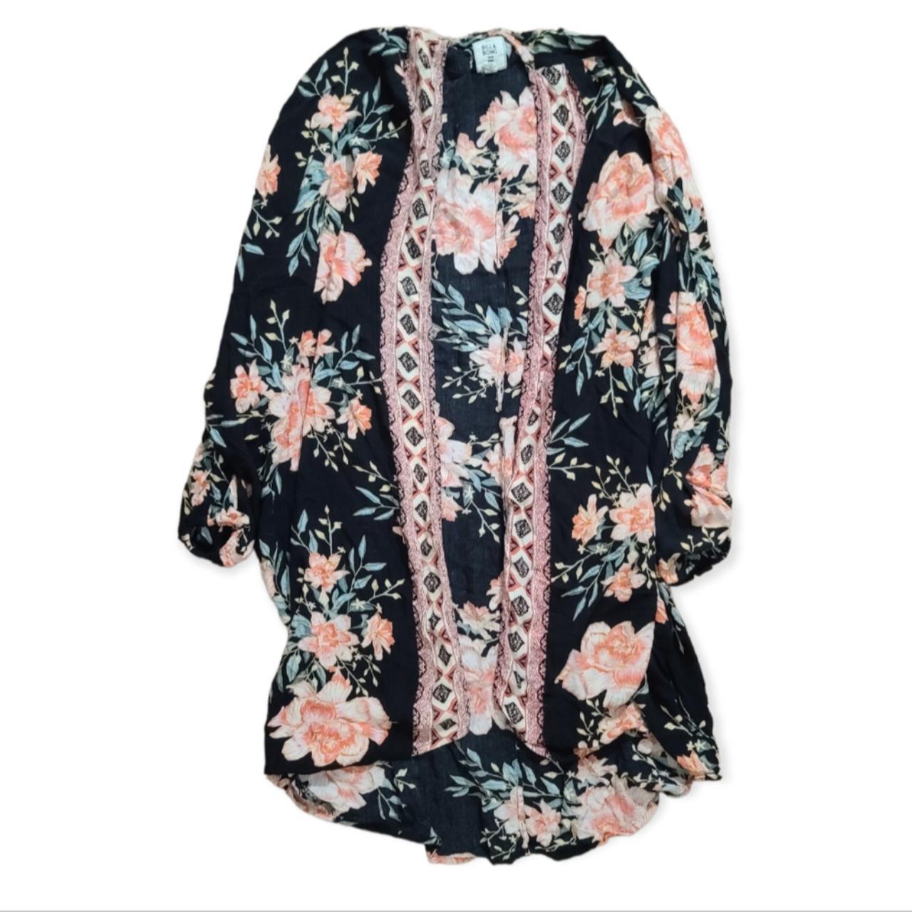 Product Image 1 - Billabong | Black Floral Kimono