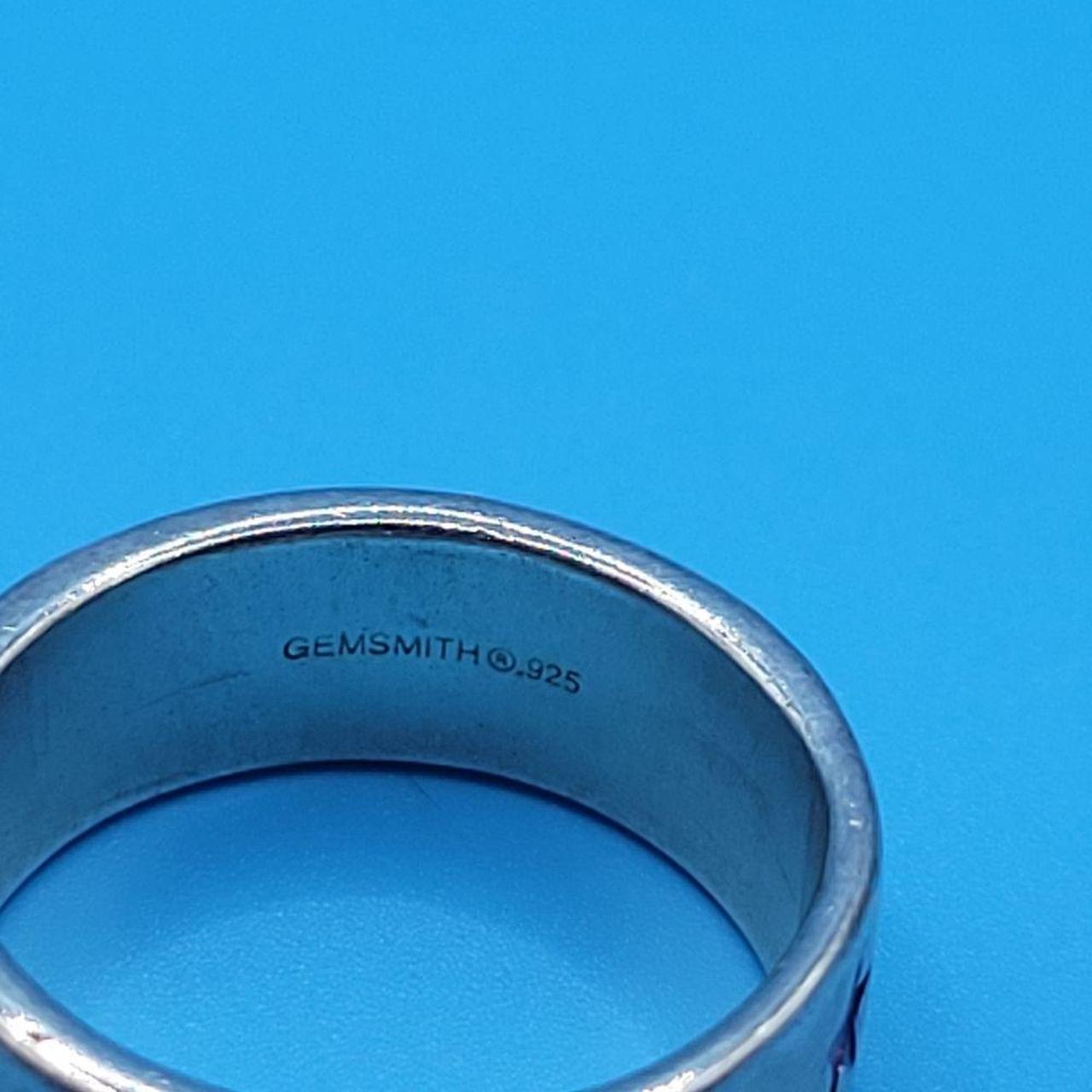 Source Unknown Women's Ring - Silver/Red – Elegan… - image 6