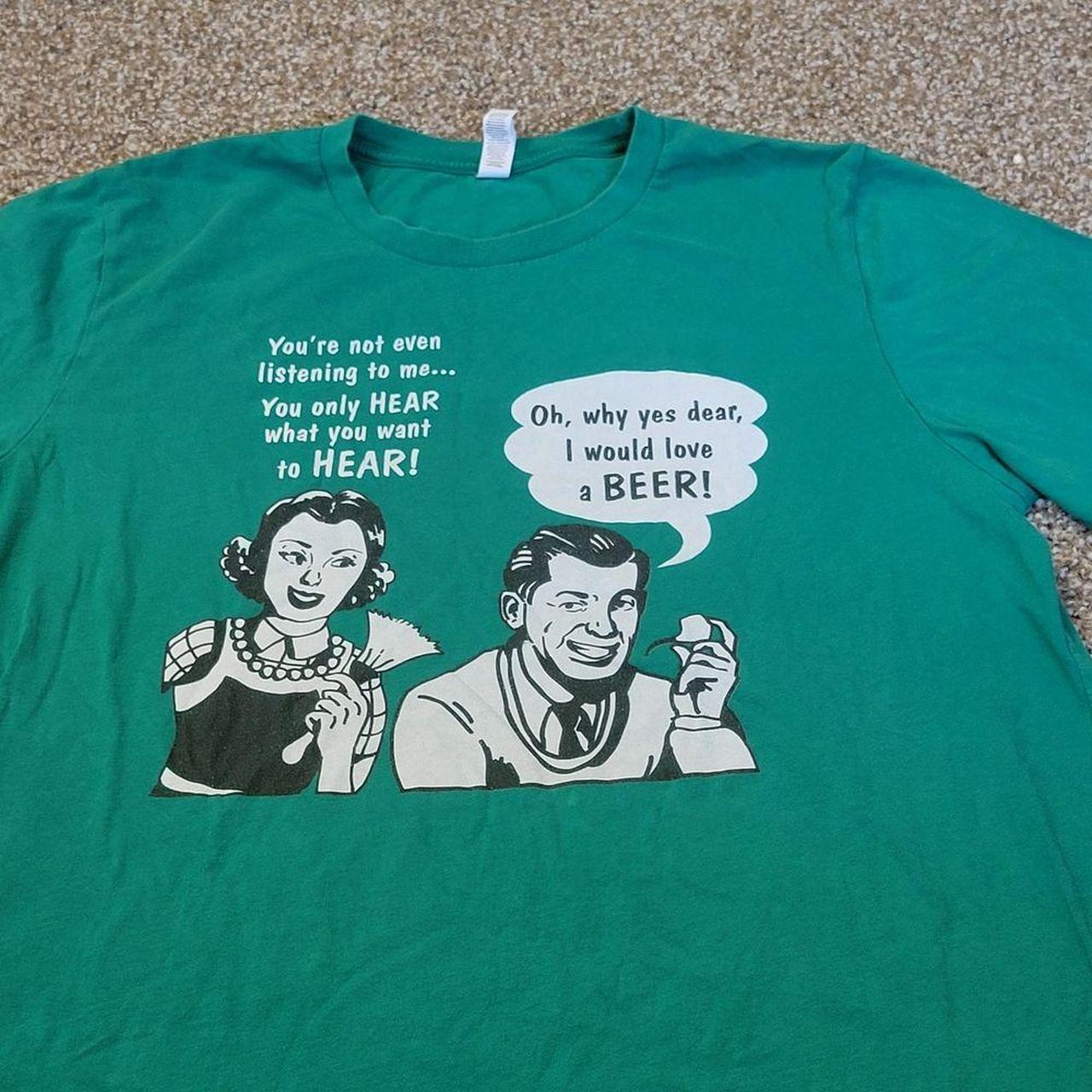 Source Unknown Men's T-shirt - Green - L – Add a … - image 4