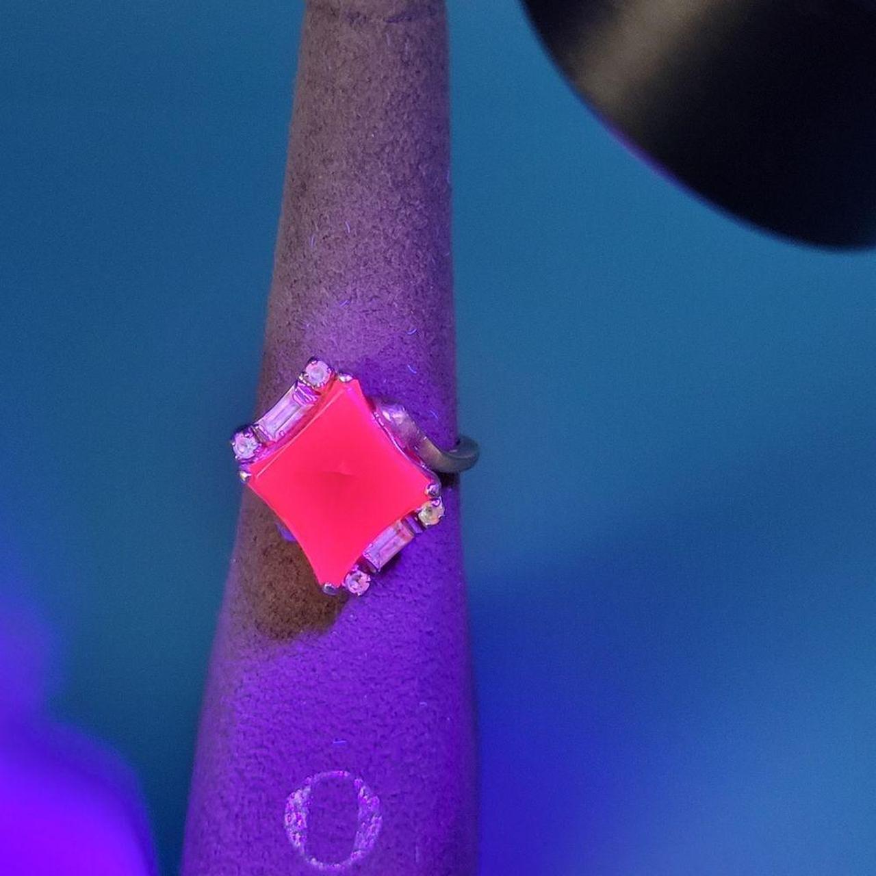 Source Unknown Women's Ring - Red/Gold – This stu… - image 7