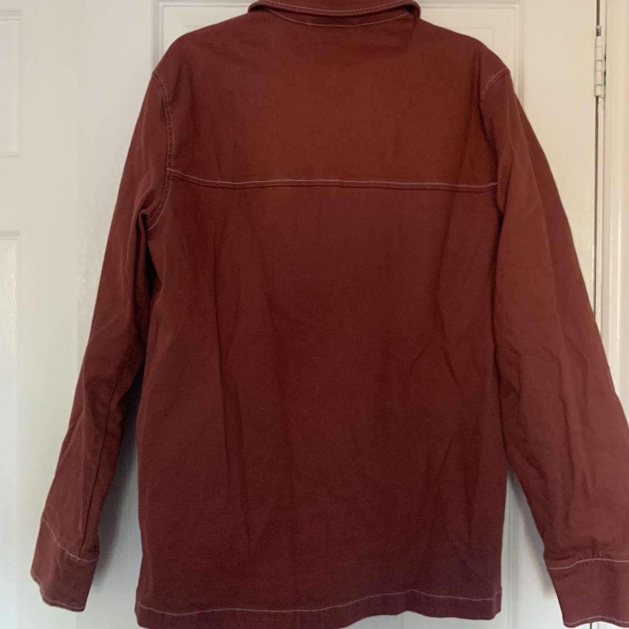 Rusty orange/red jacket 💥 Red zipup jacket from... Depop